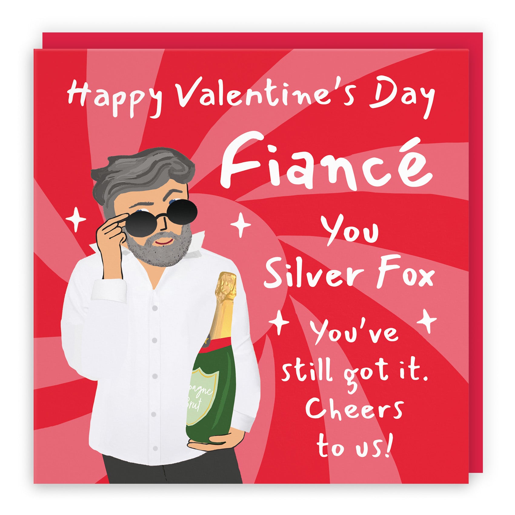 Male Cool Dude Valentine’s Day Card Laugh Out Loud