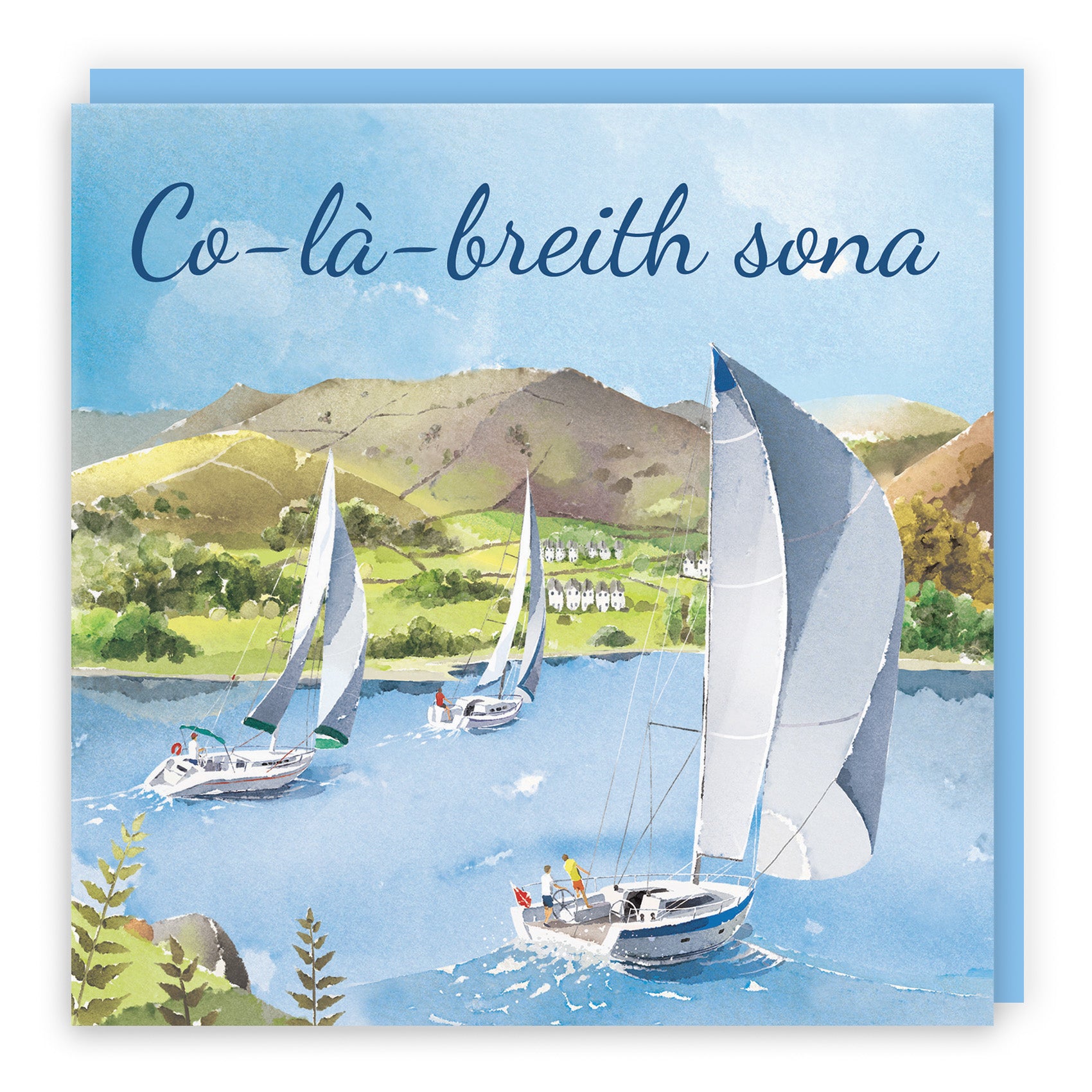 Sailing Boats Birthday Card Milo's Gallery