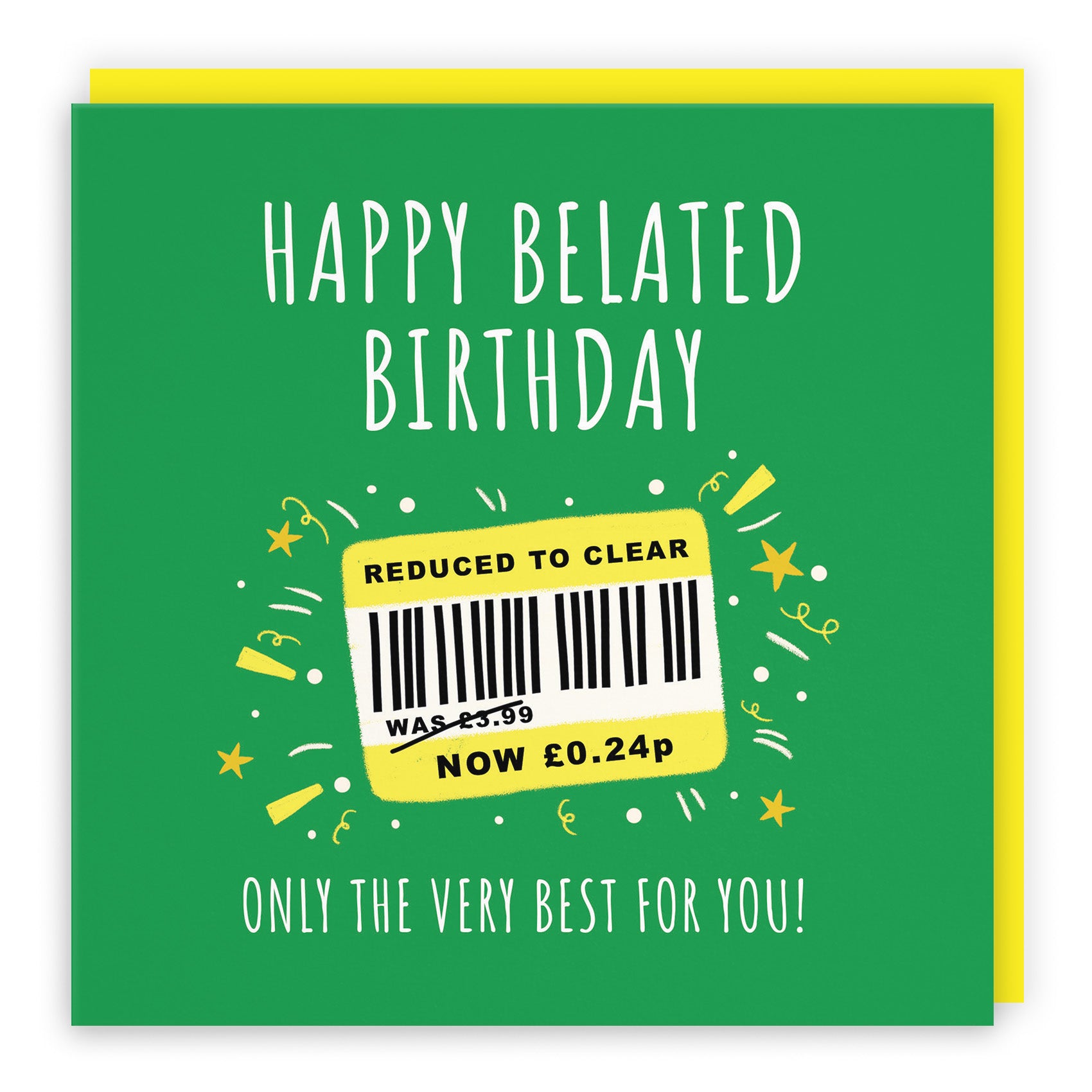 Reduced To Clear Birthday Card Moments