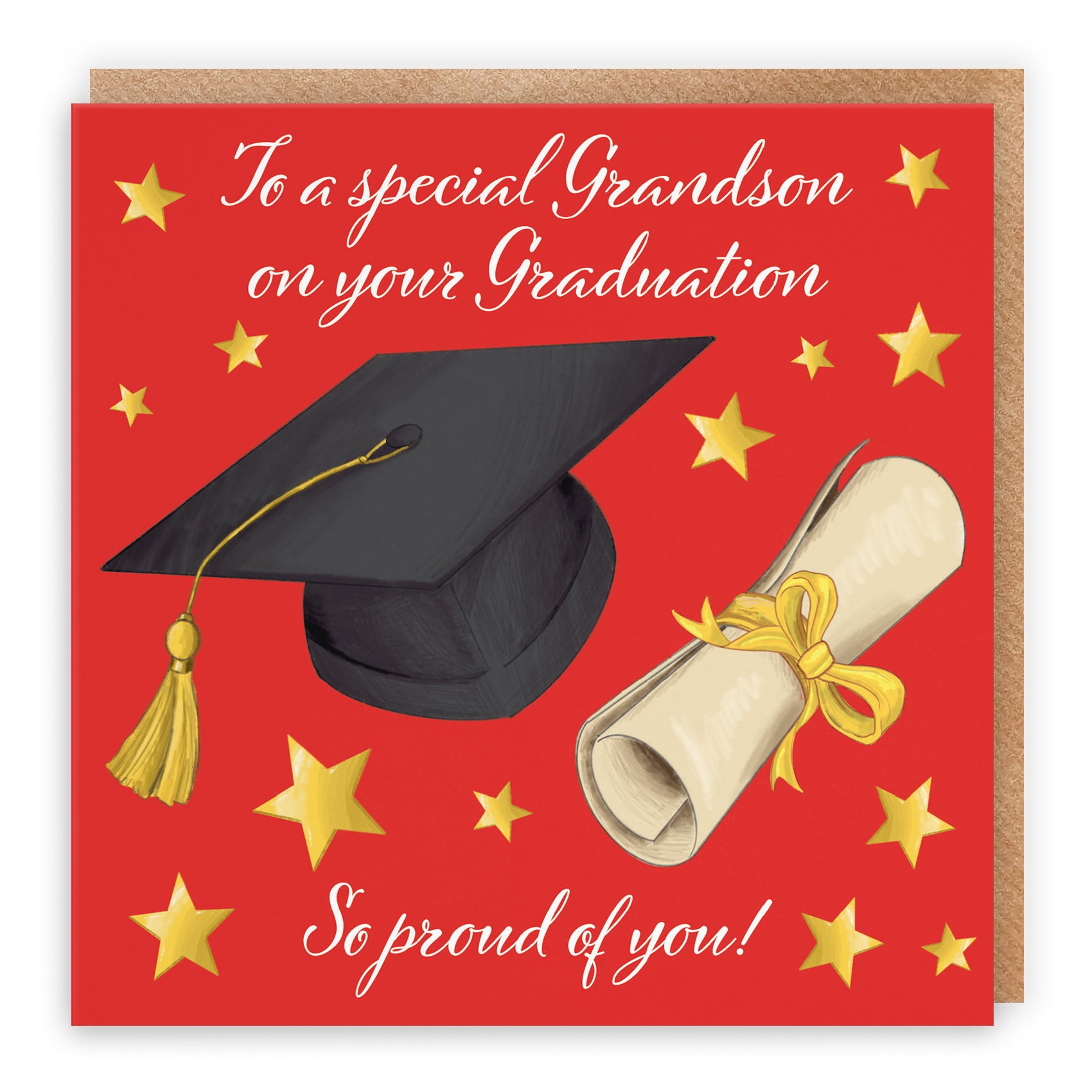 Graduation Card Stars