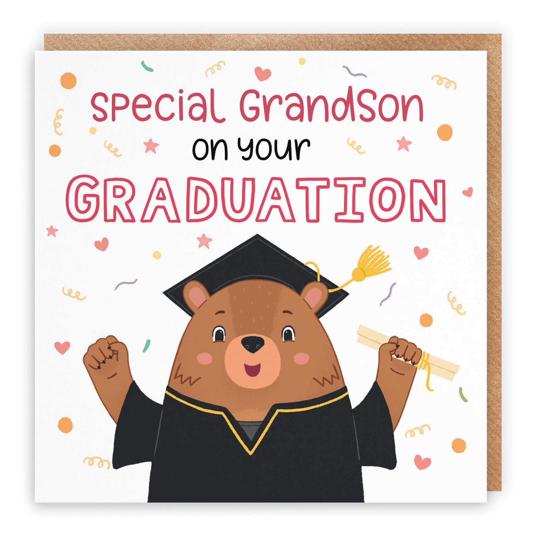 Graduation Card Cute Bears