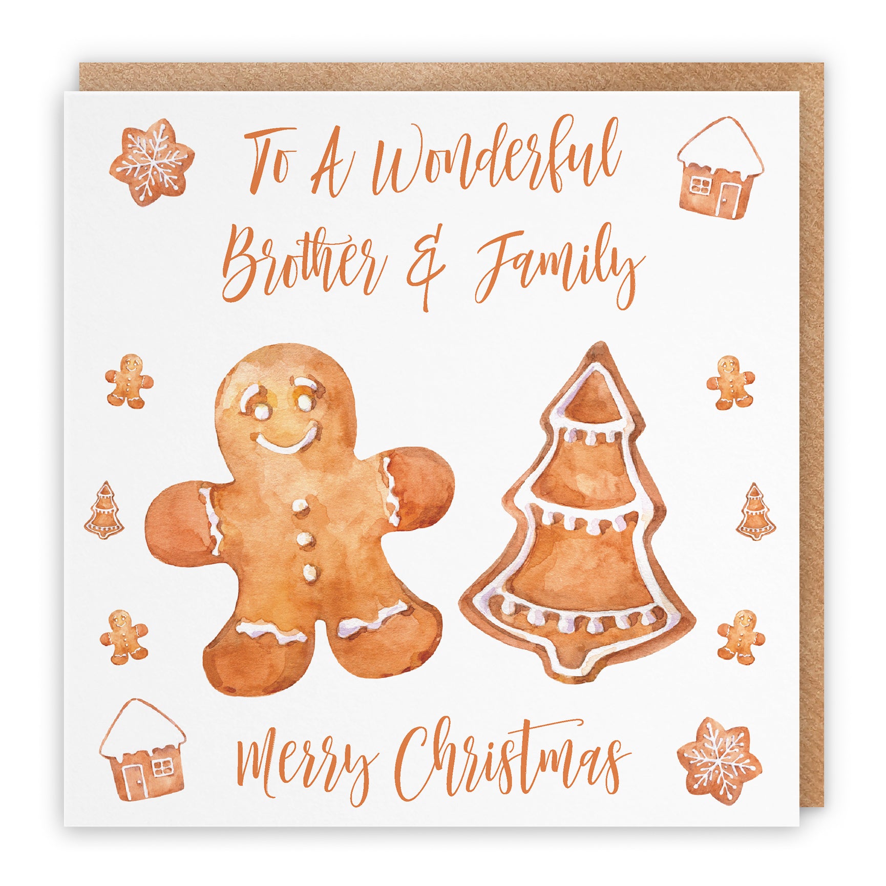 Christmas Card Gingerbread