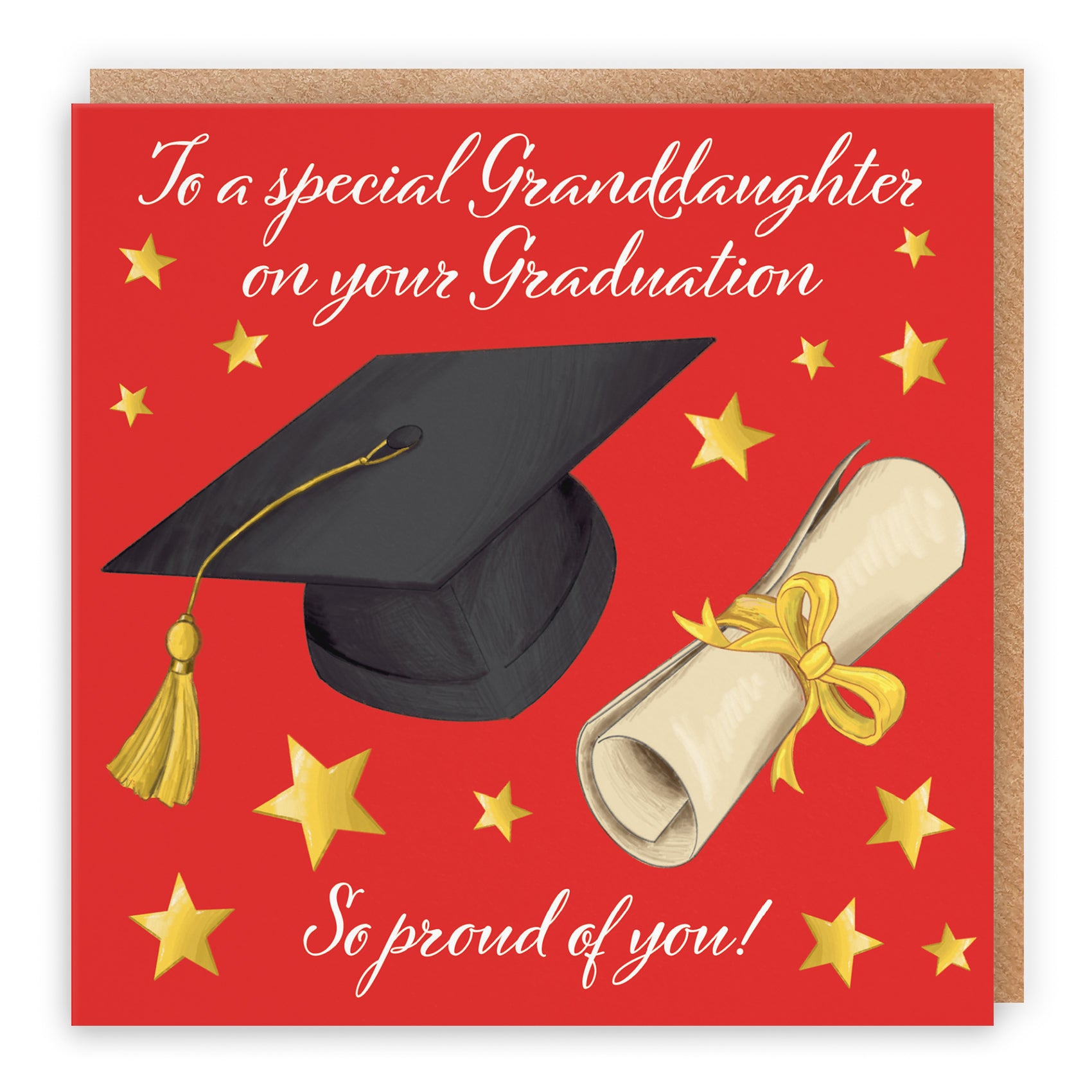 Graduation Card Stars