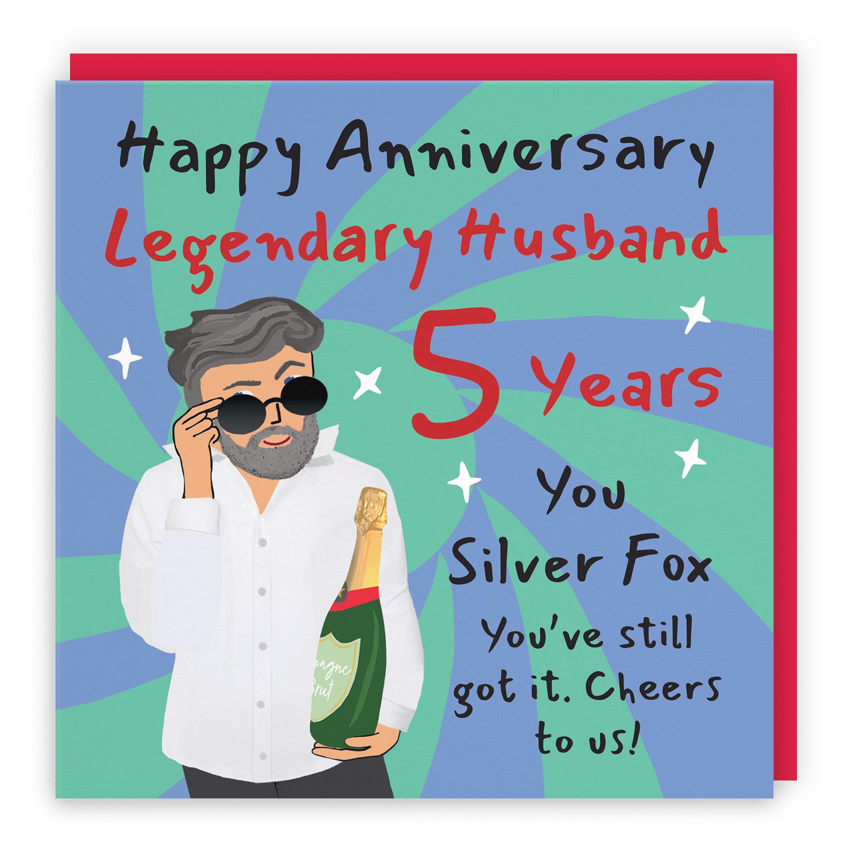 Male Cool Dude Anniversary Card Laugh Out Loud