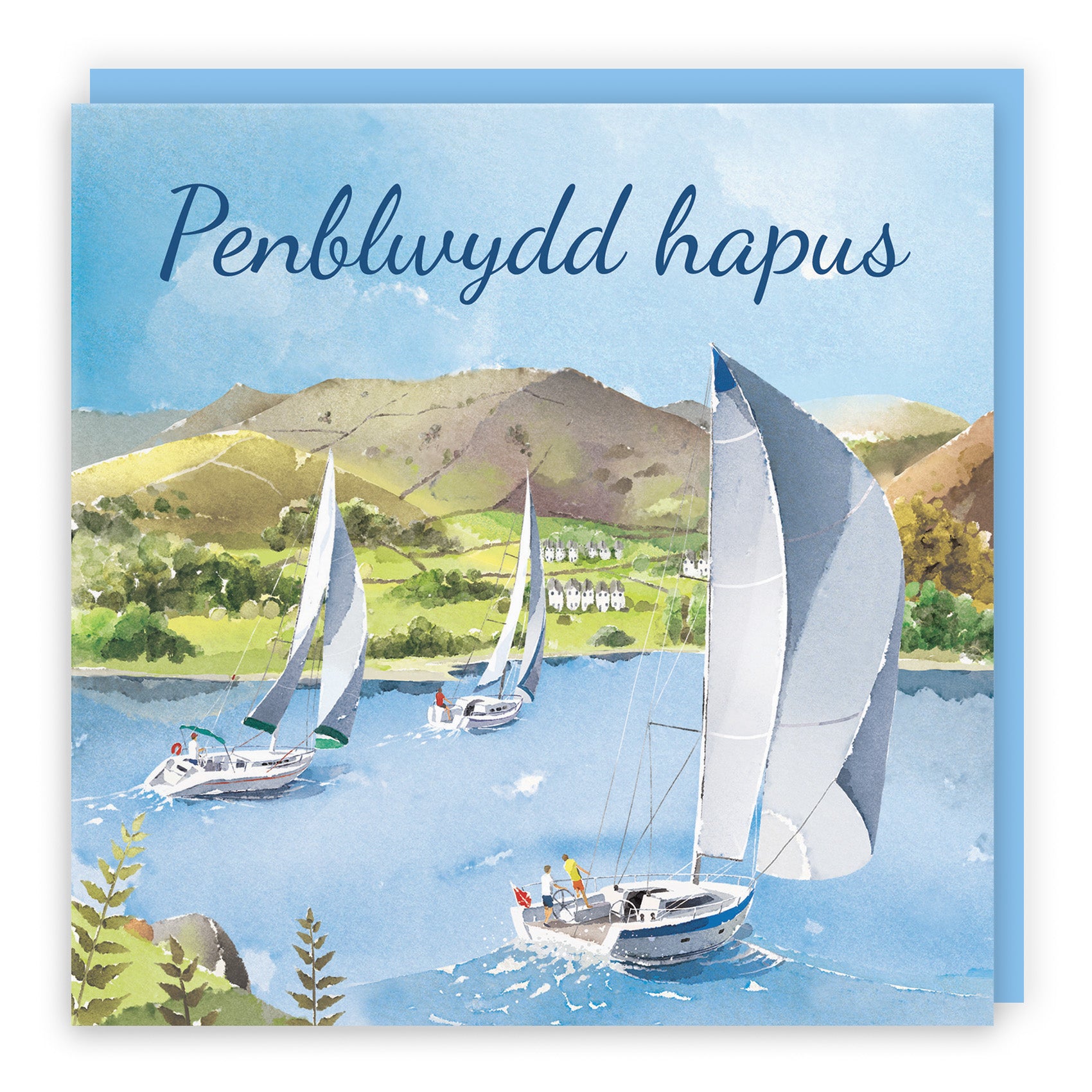 Sailing Boats Birthday Card Milo's Gallery