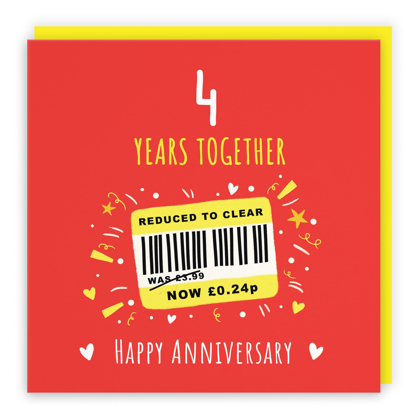 Reduced To Clear Anniversary Card Moments