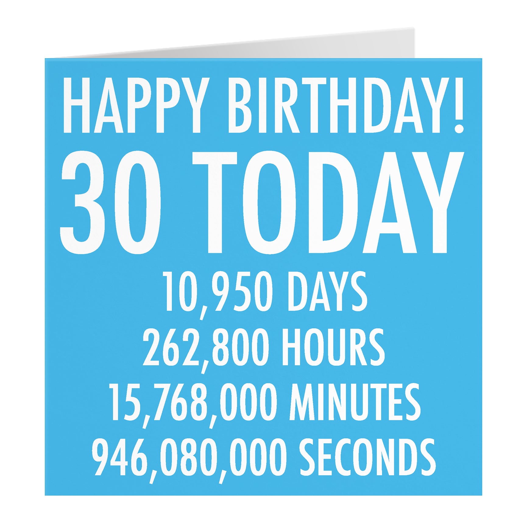 Blue Birthday Card Numbers