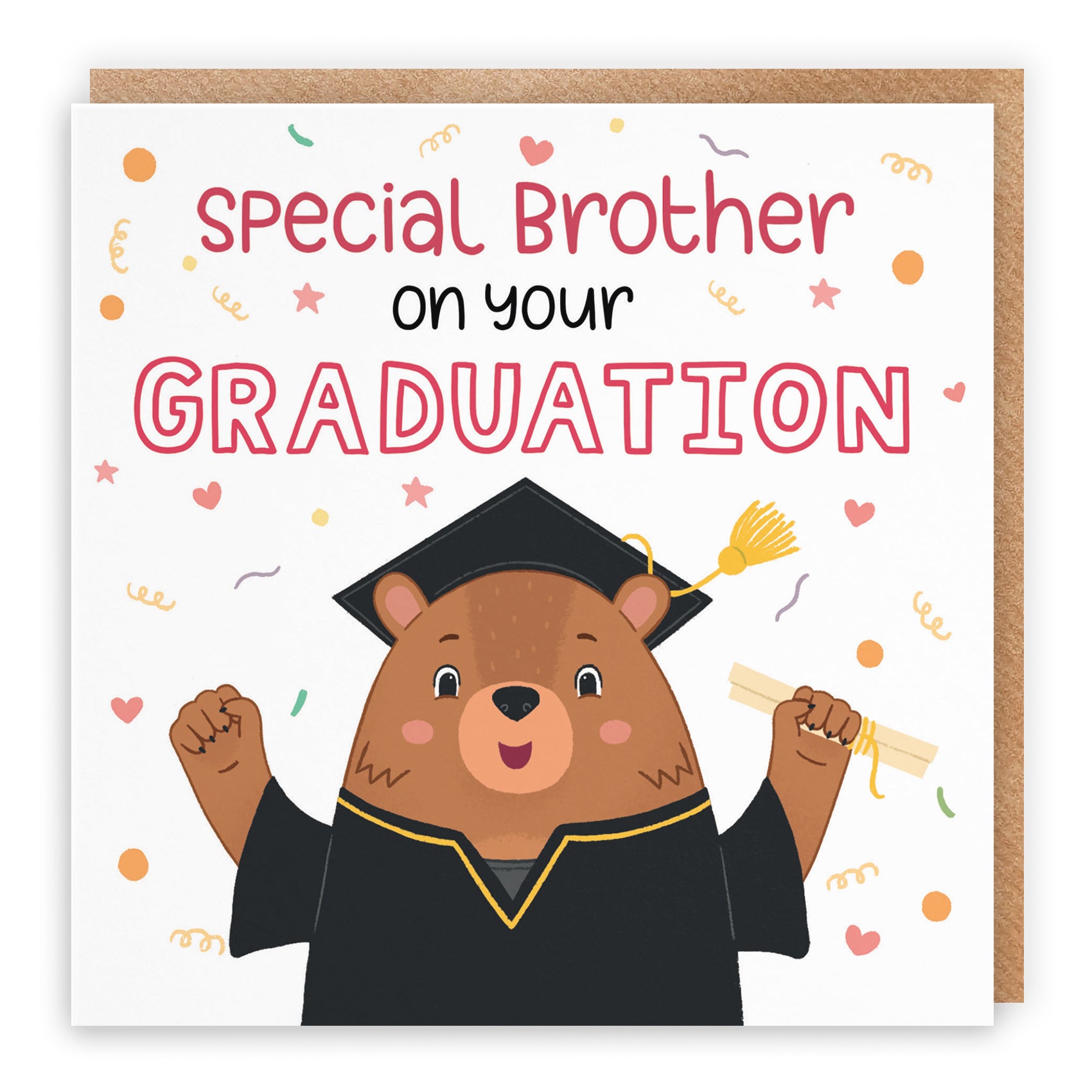 Graduation Card Cute Bears