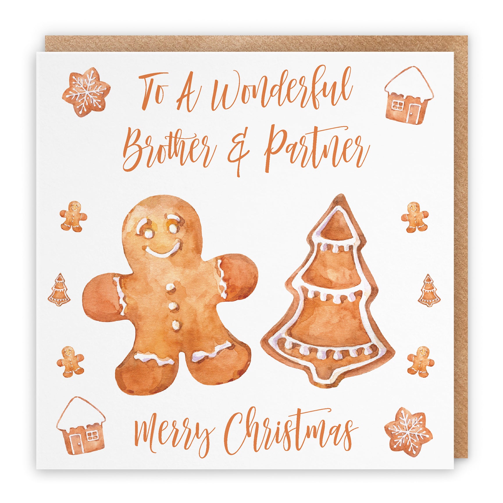 Christmas Card Gingerbread