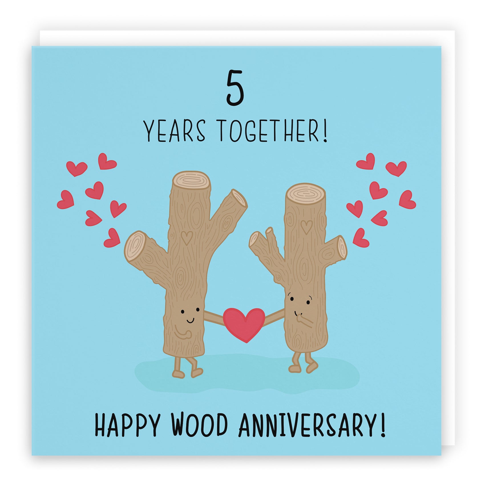 Cute Anniversary Card Iconic