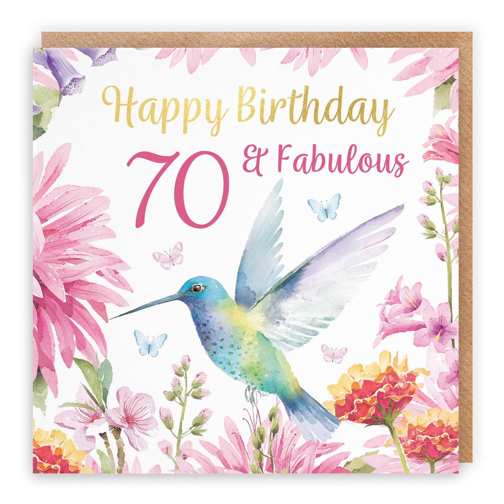 Hummingbird Birthday Card Milo's Gallery