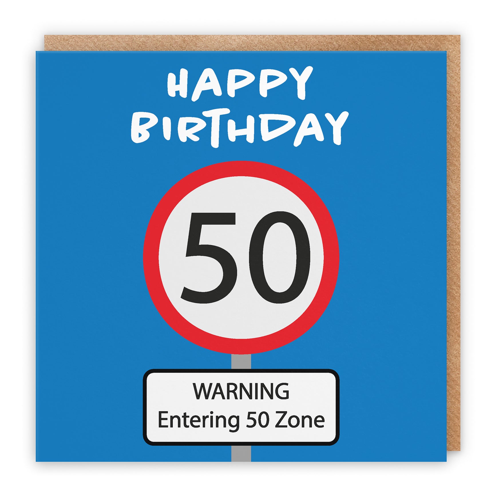 Birthday Card Road Sign