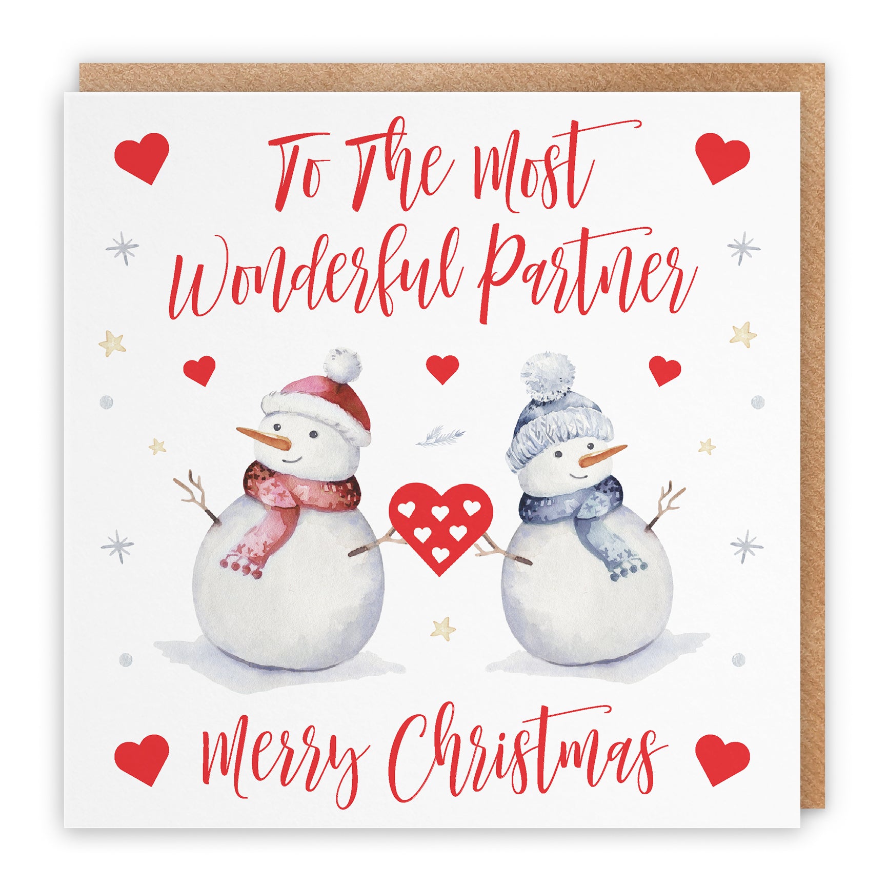 Christmas Card Snowman