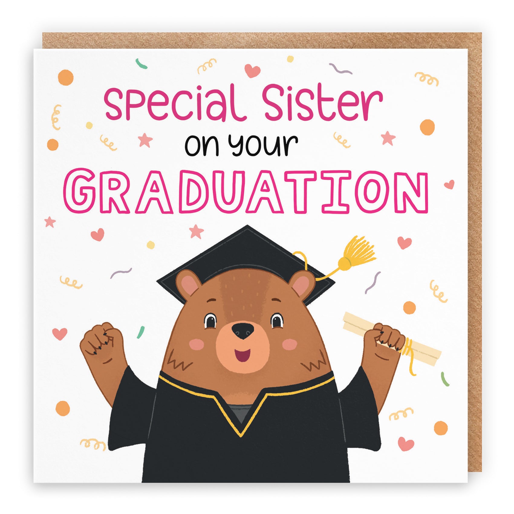 Graduation Card Cute Bears