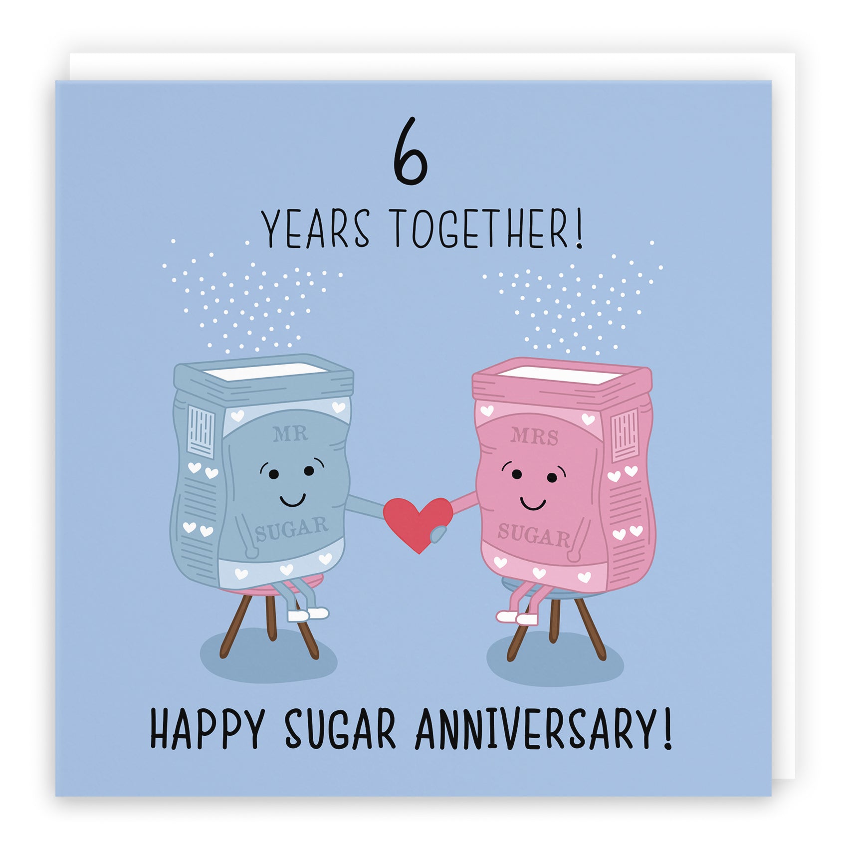 Cute Anniversary Card Iconic