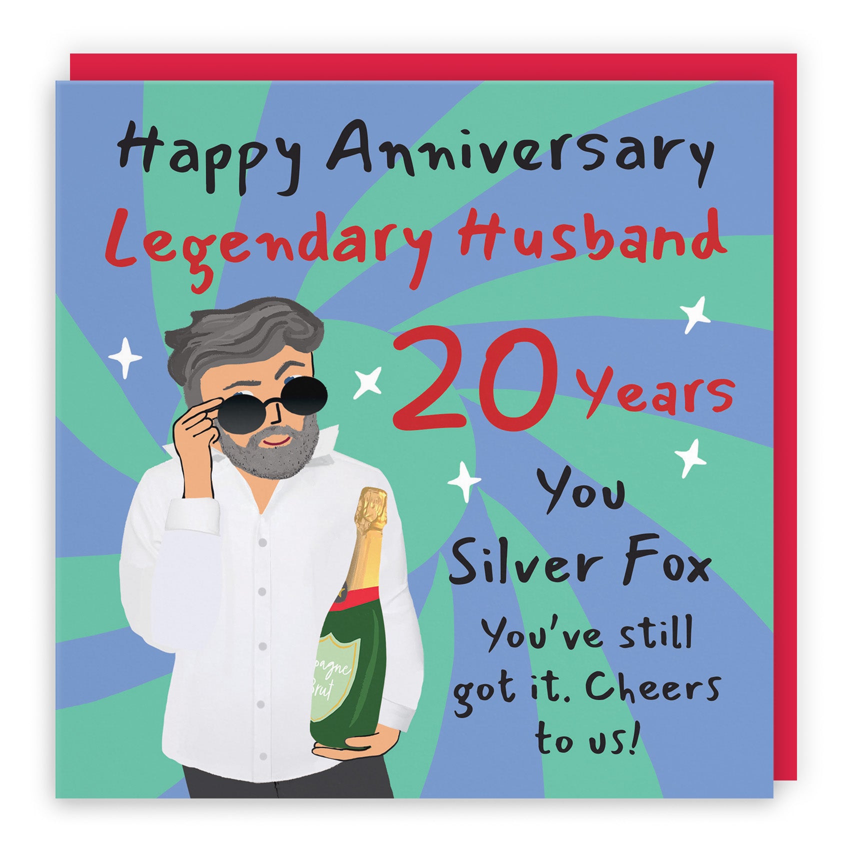 Male Cool Dude Anniversary Card Laugh Out Loud