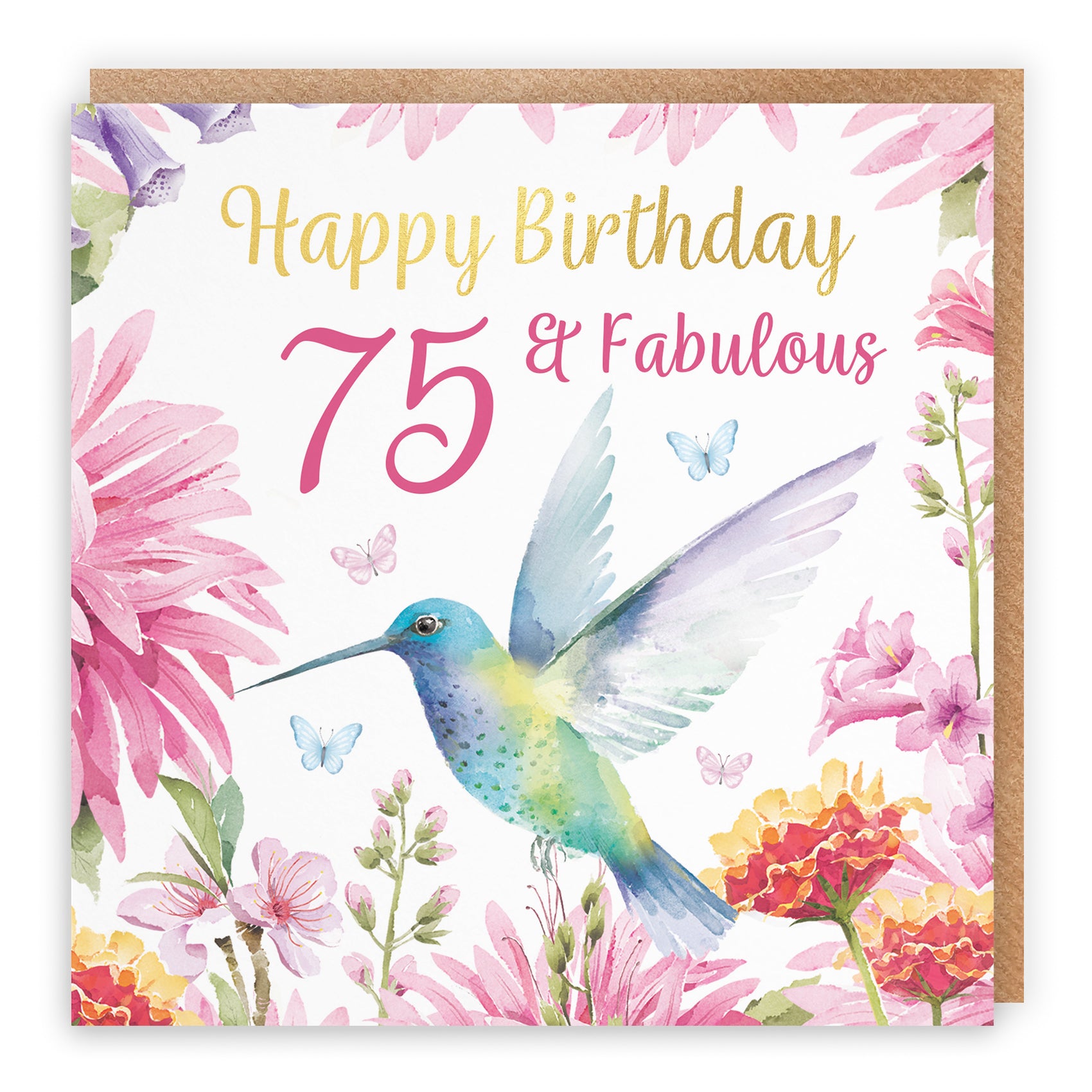 Hummingbird Birthday Card Milo's Gallery