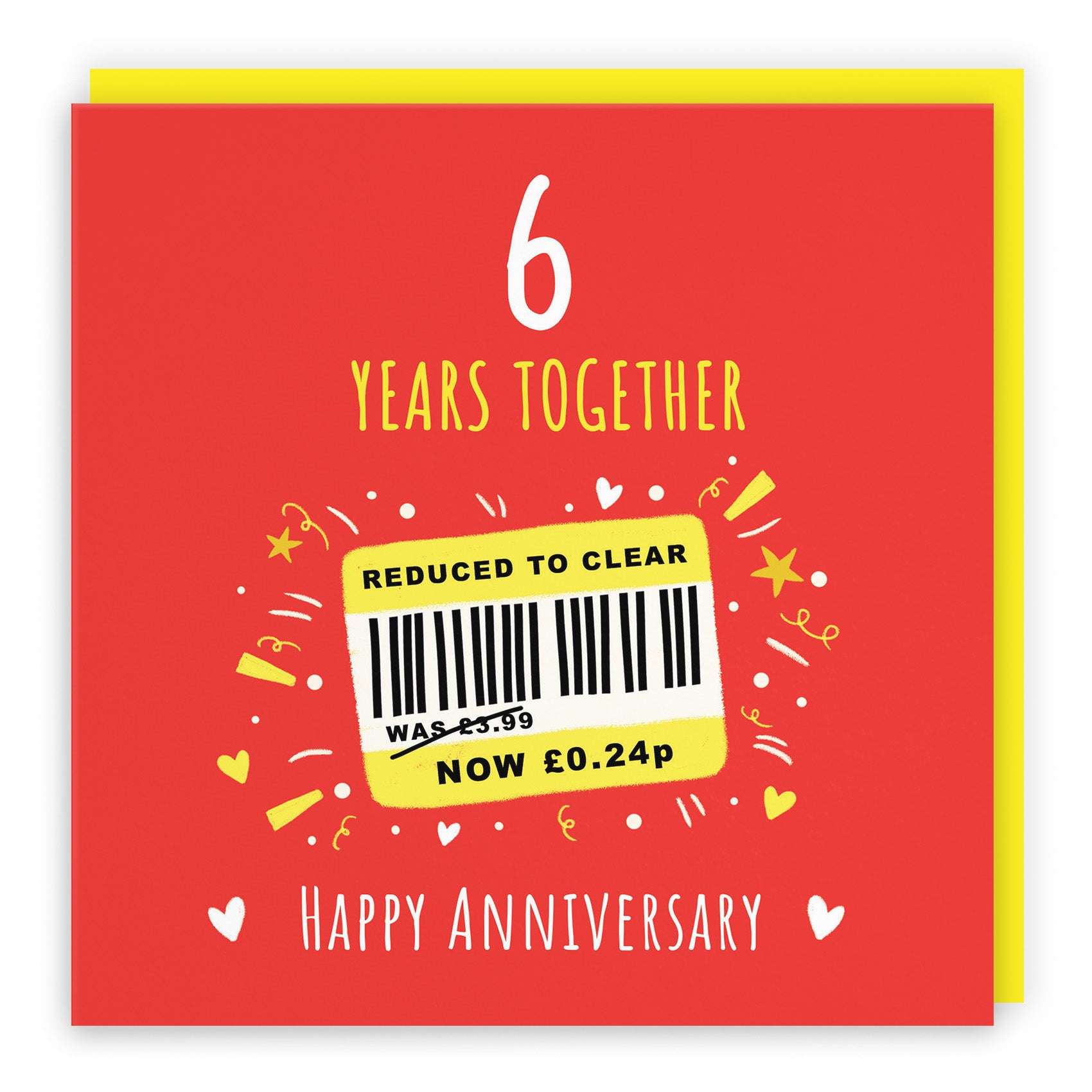 Reduced To Clear Anniversary Card Moments