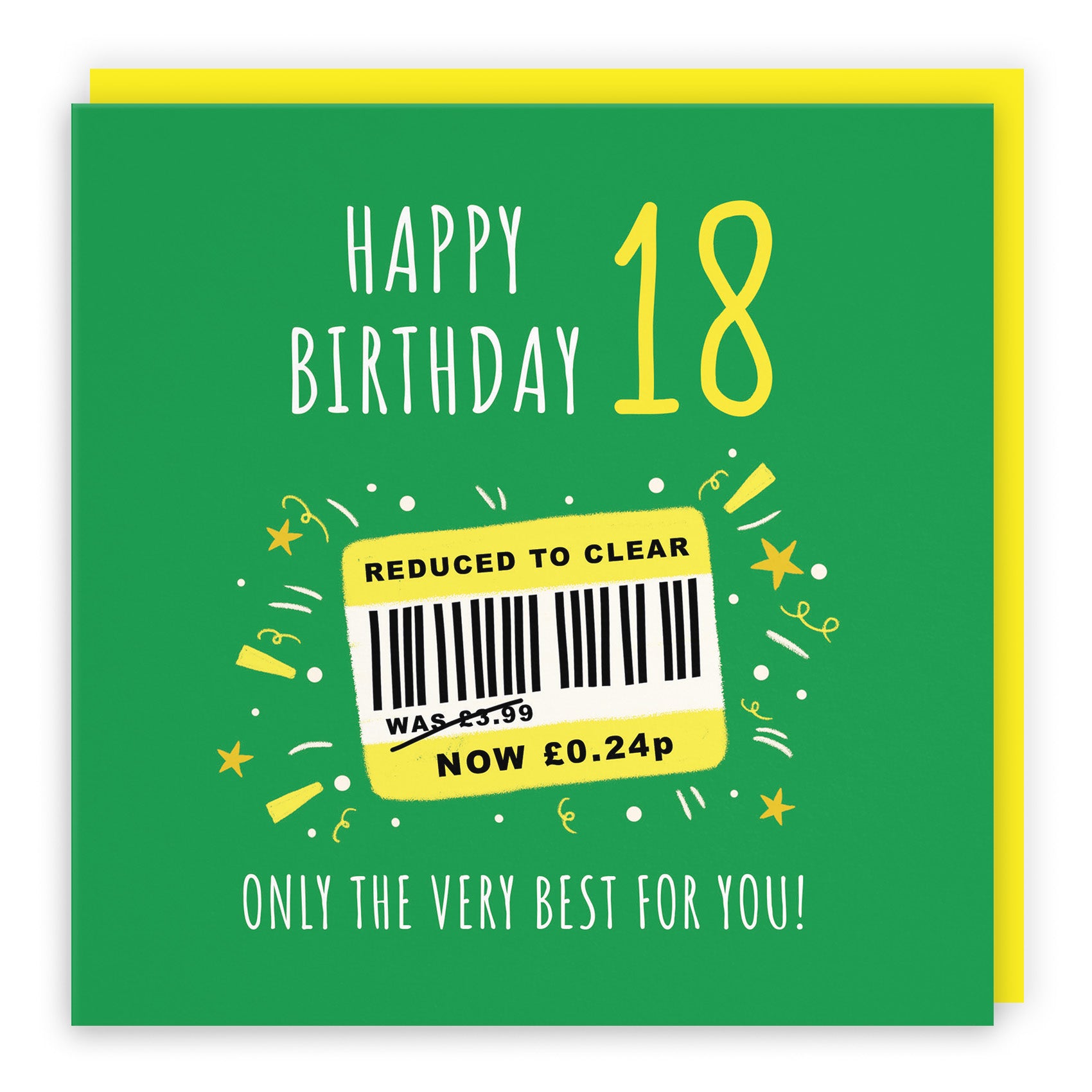 Reduced To Clear Birthday Card Moments