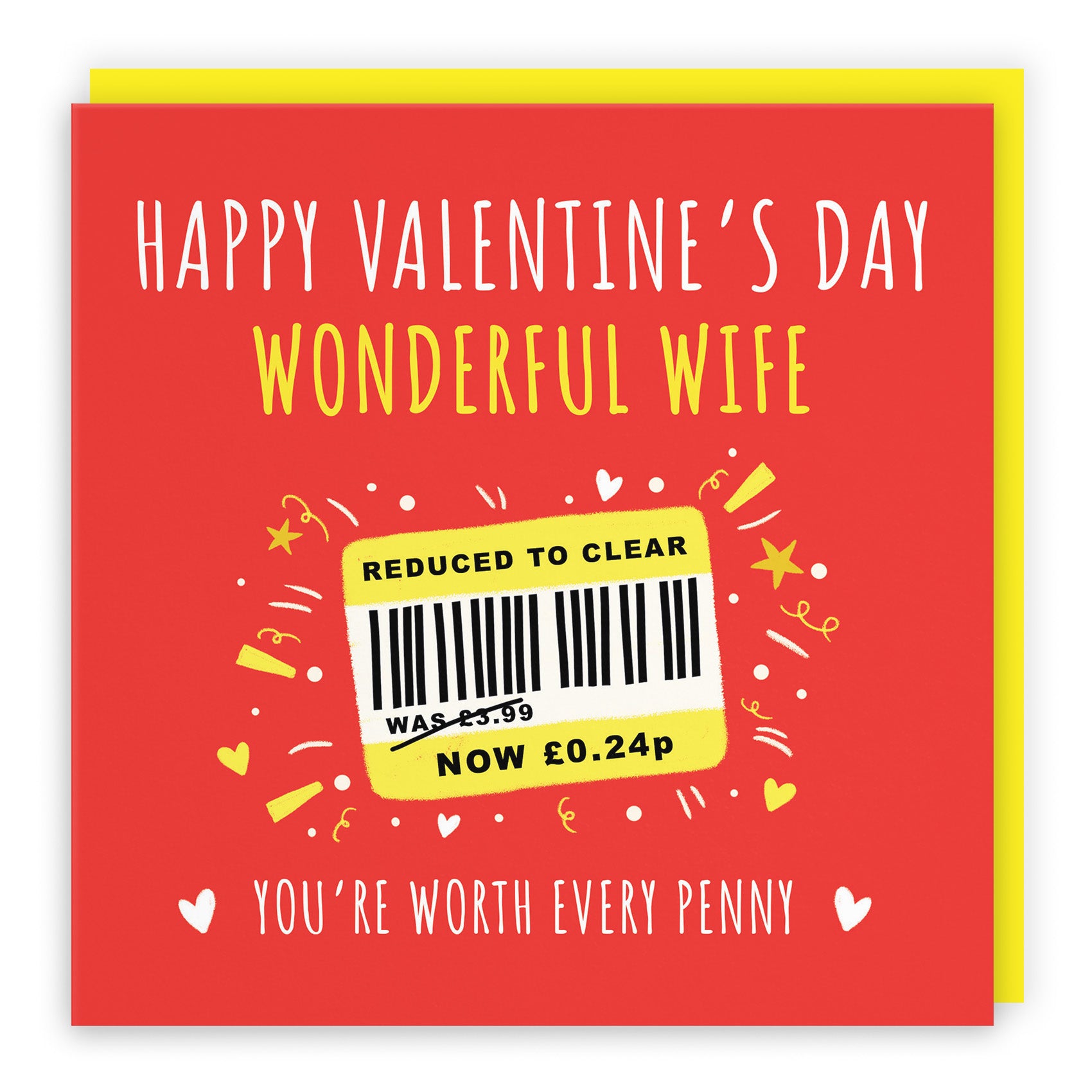 Reduced To Clear Valentine’s Day Card Moments