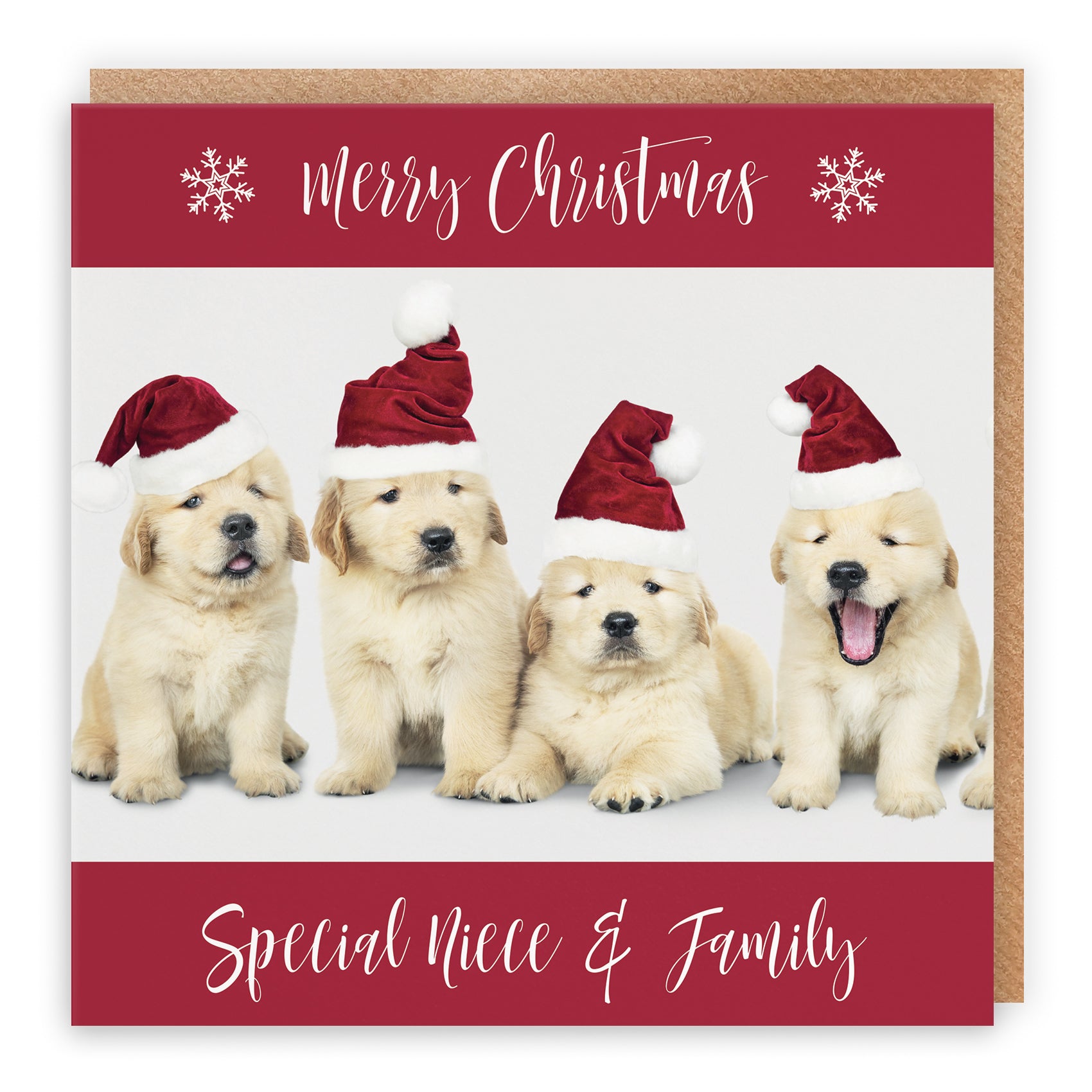 Christmas Card Puppy