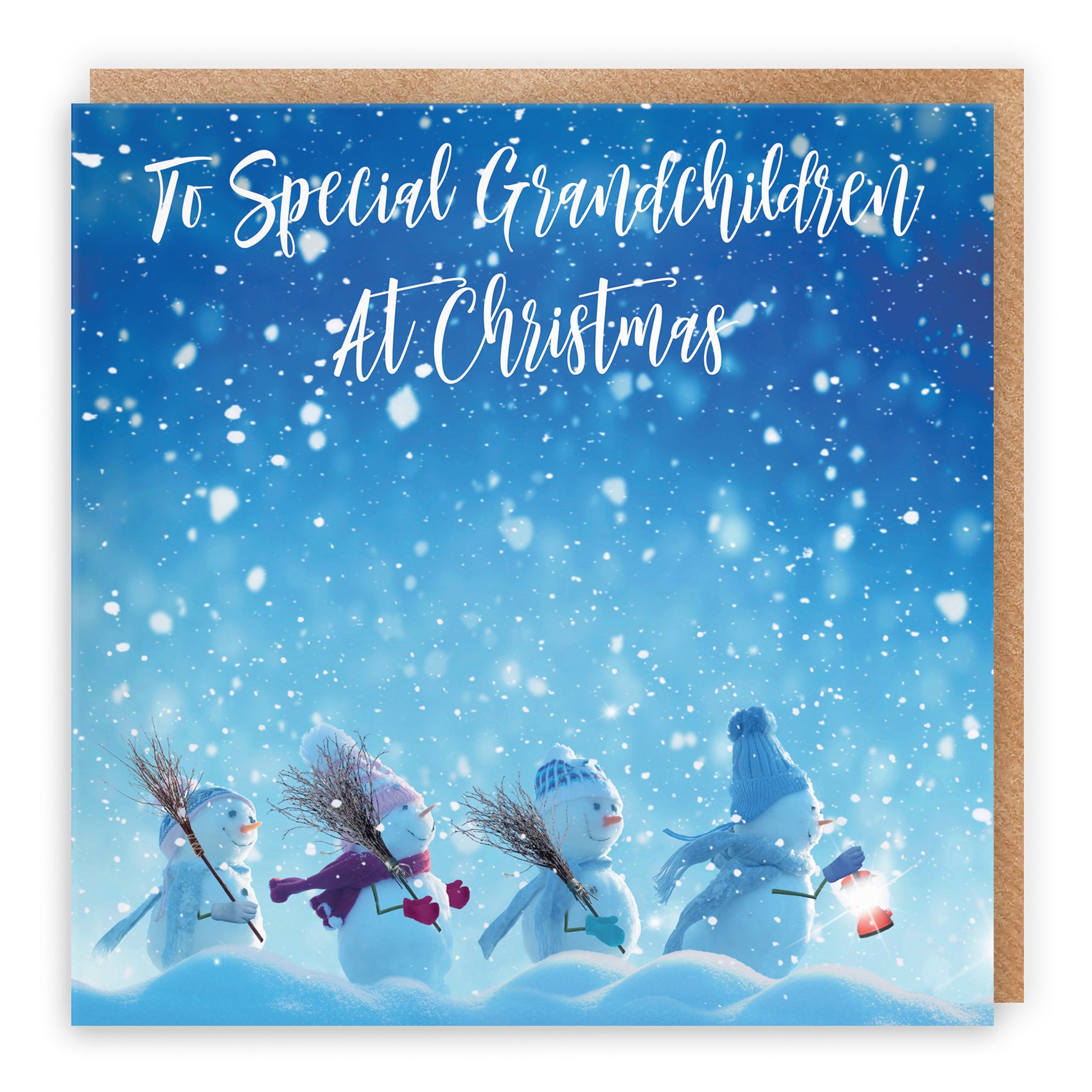 Christmas Card Snow People