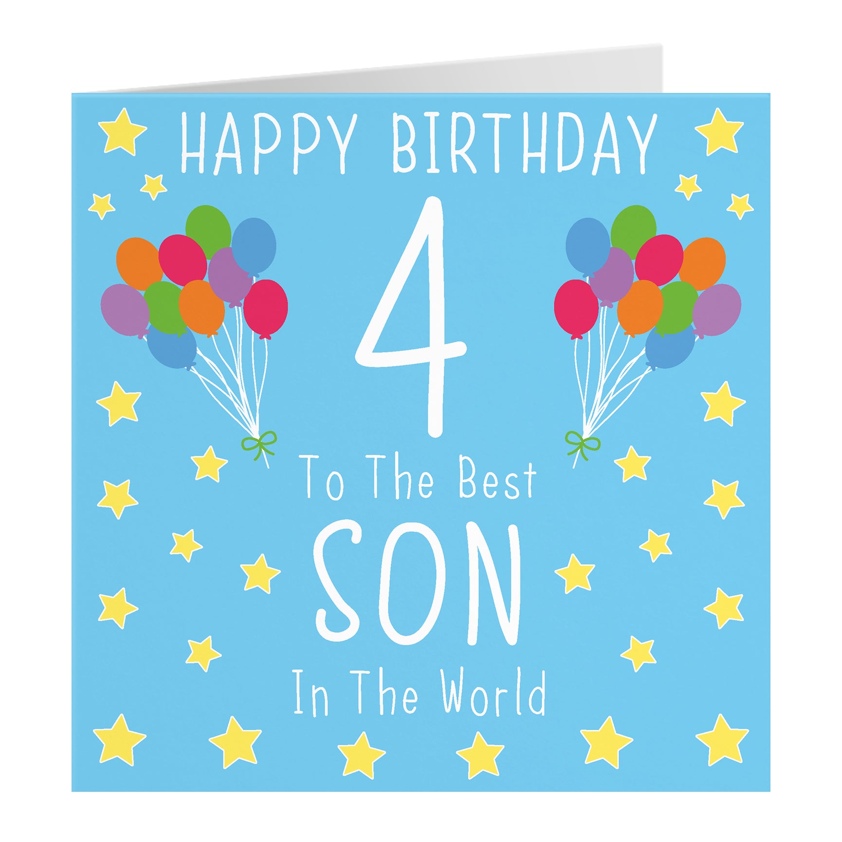 Blue Birthday Card Iconic