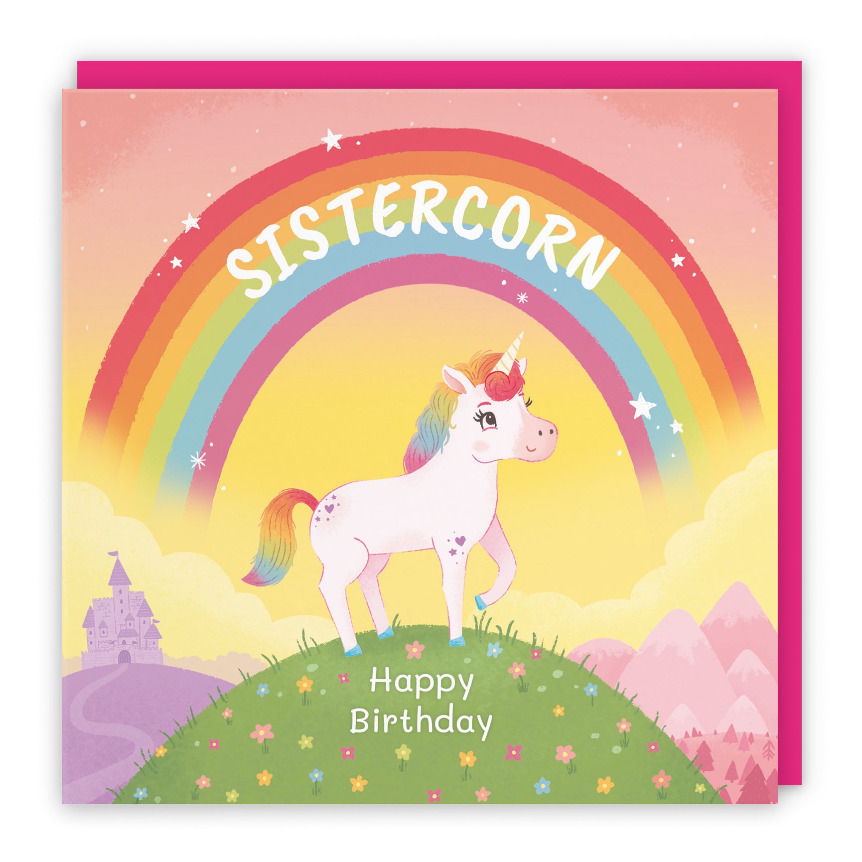 Unicorn Birthday Card Imagination