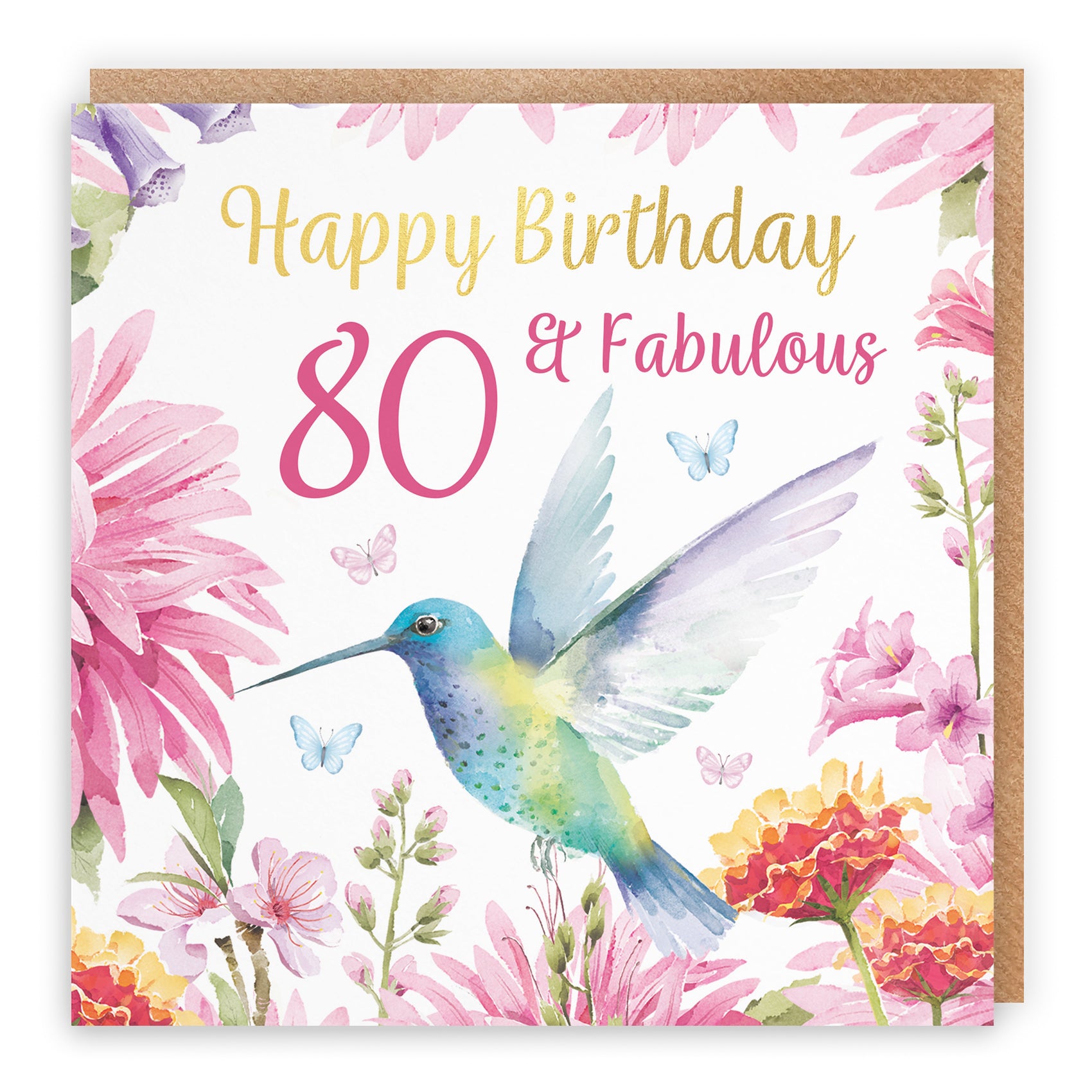 Hummingbird Birthday Card Milo's Gallery