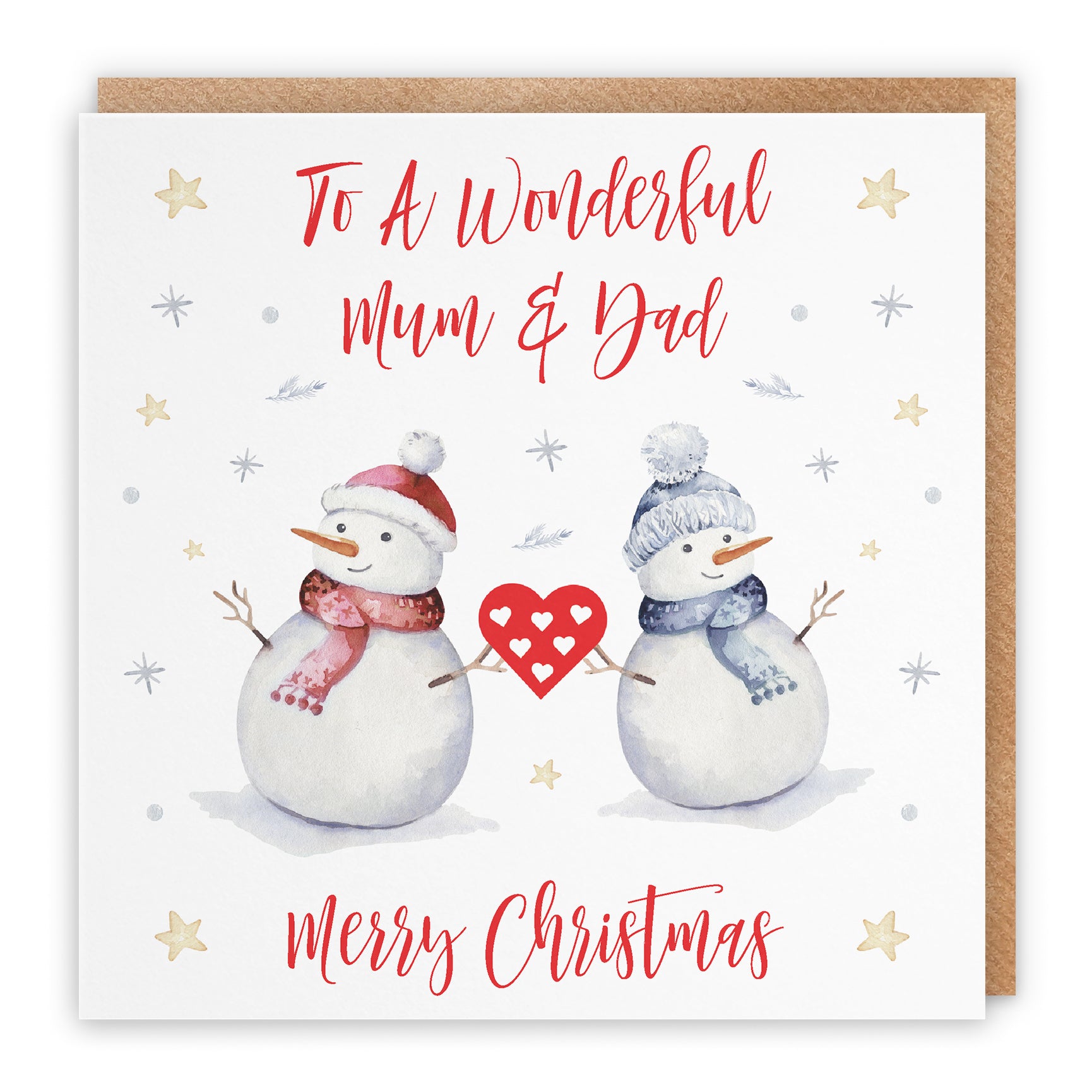 Christmas Card Snowman