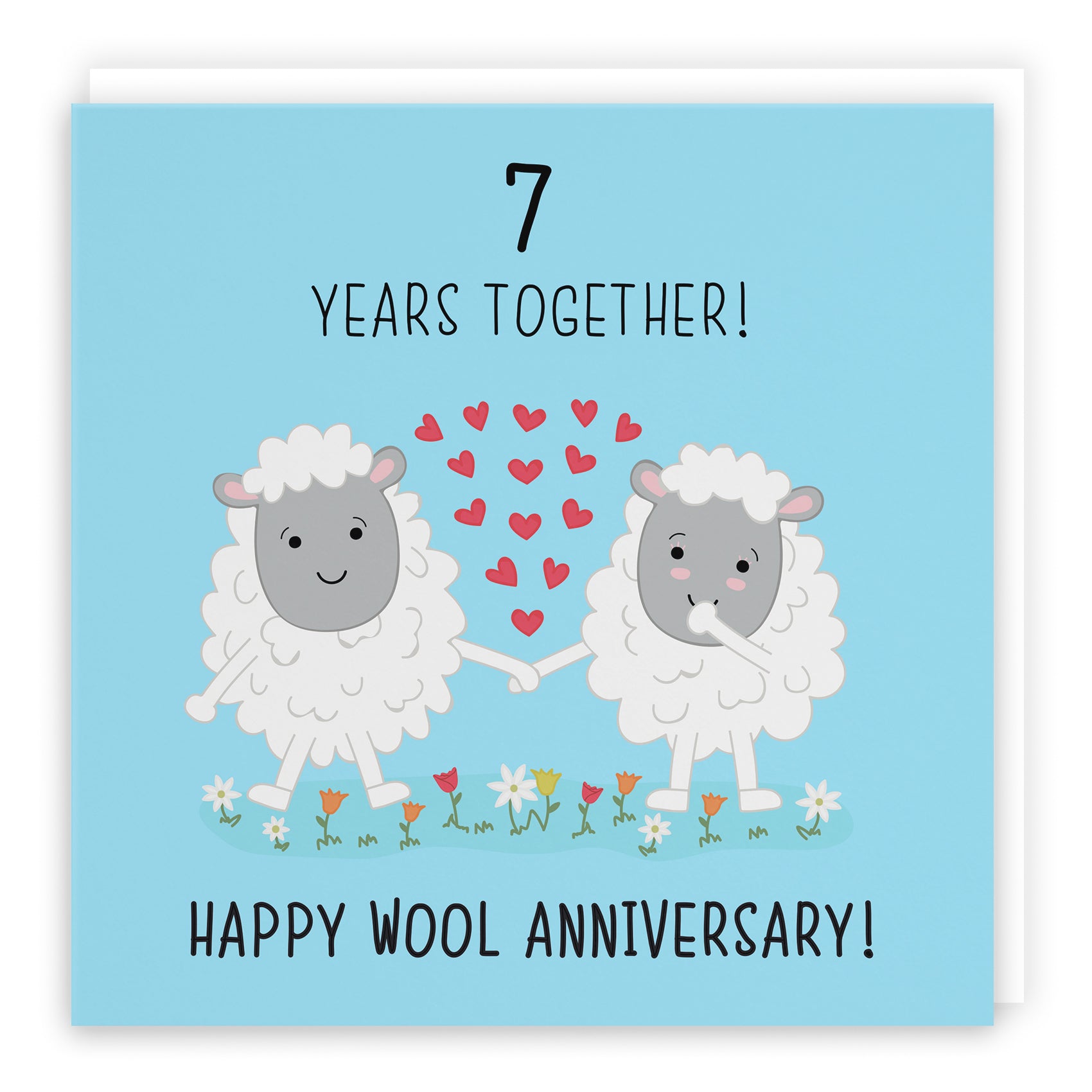 Cute Anniversary Card Iconic