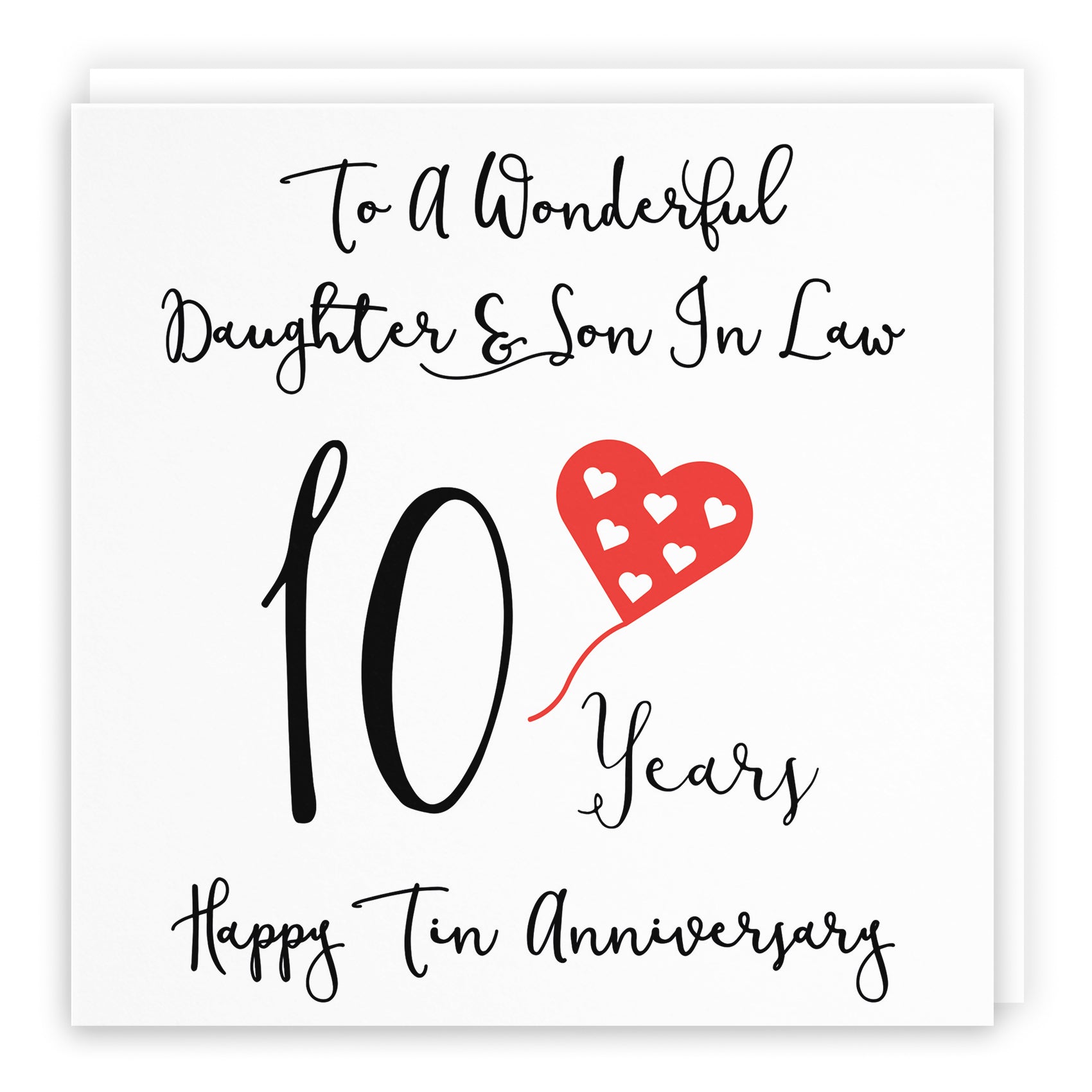 Anniversary Card Love Heart