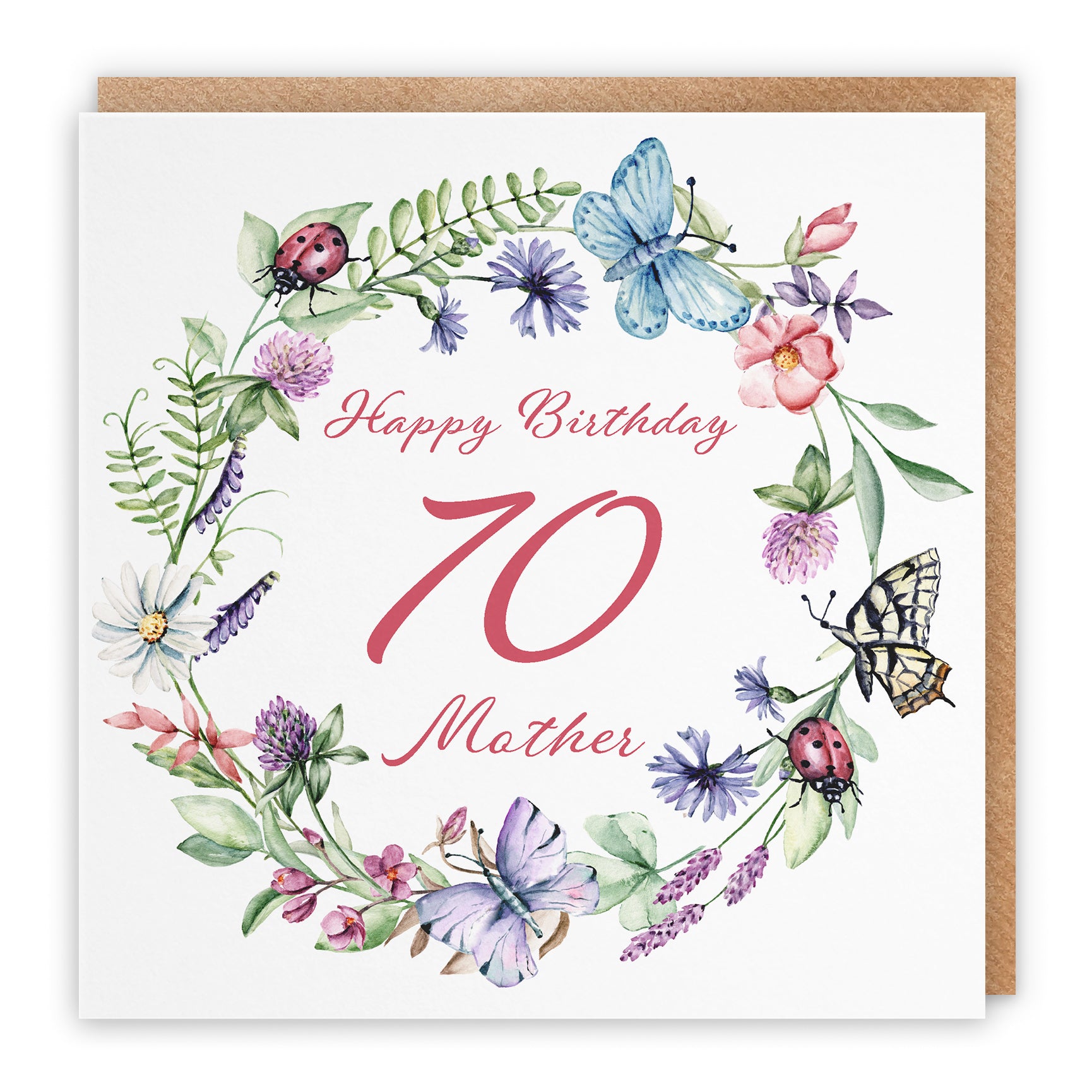 Wildflower Birthday Card Meadow