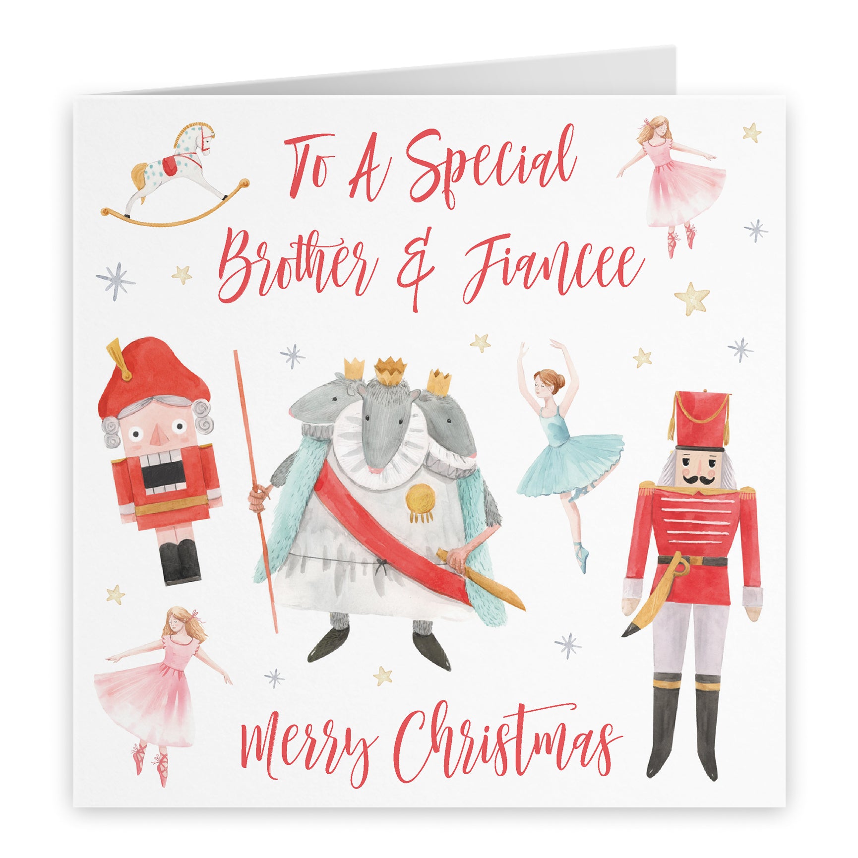 Christmas Card Nutcracker