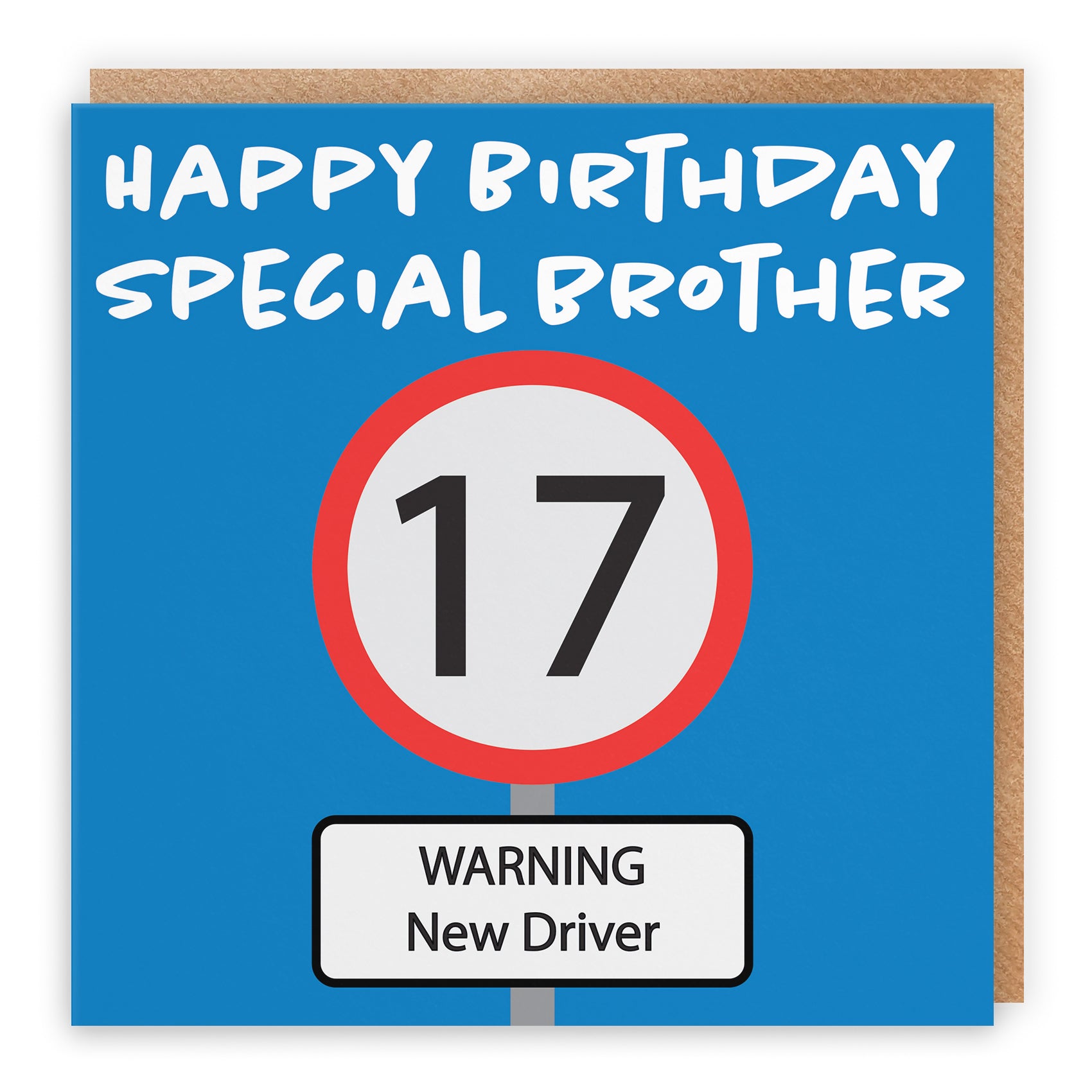 Birthday Card Road Sign