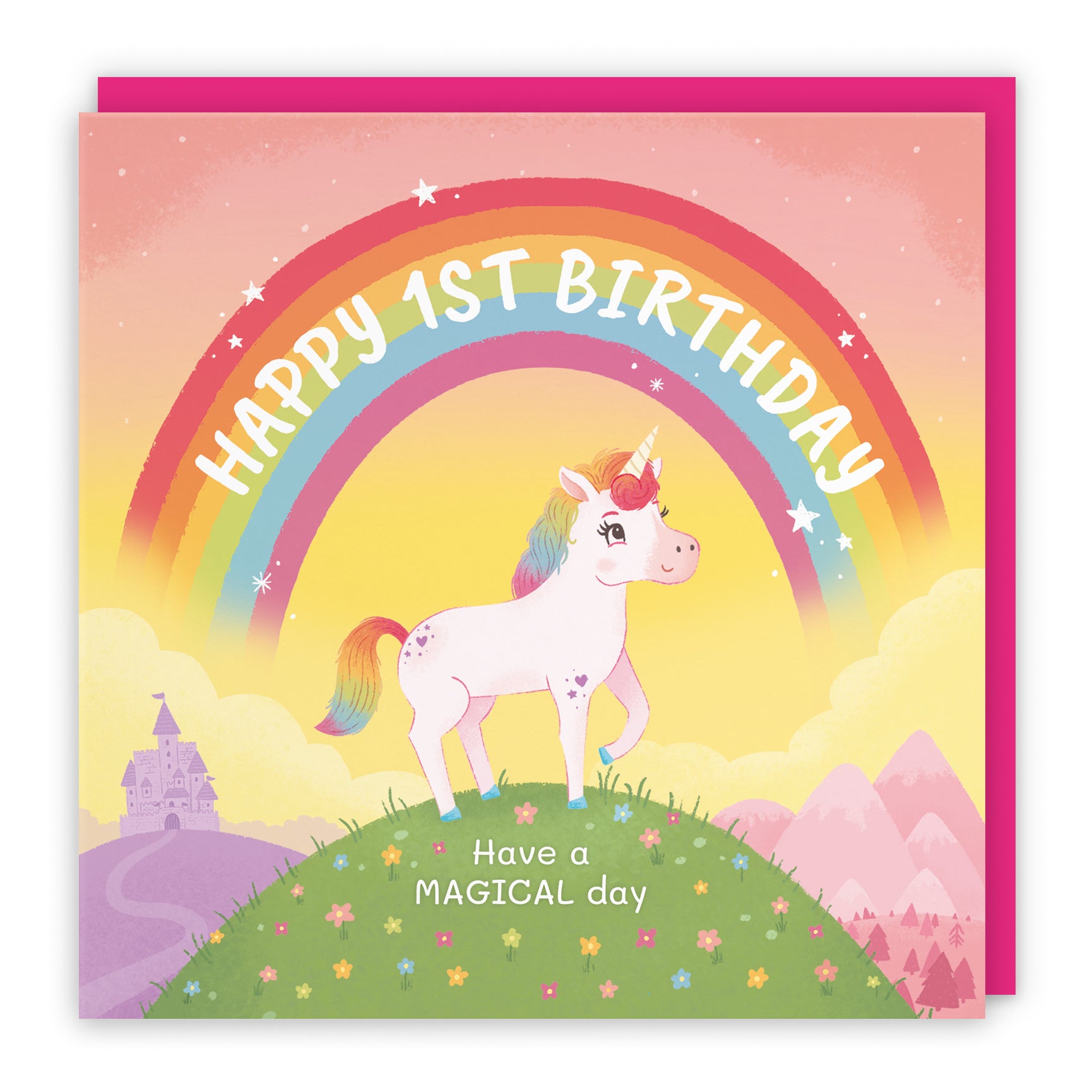 Unicorn Birthday Card Imagination