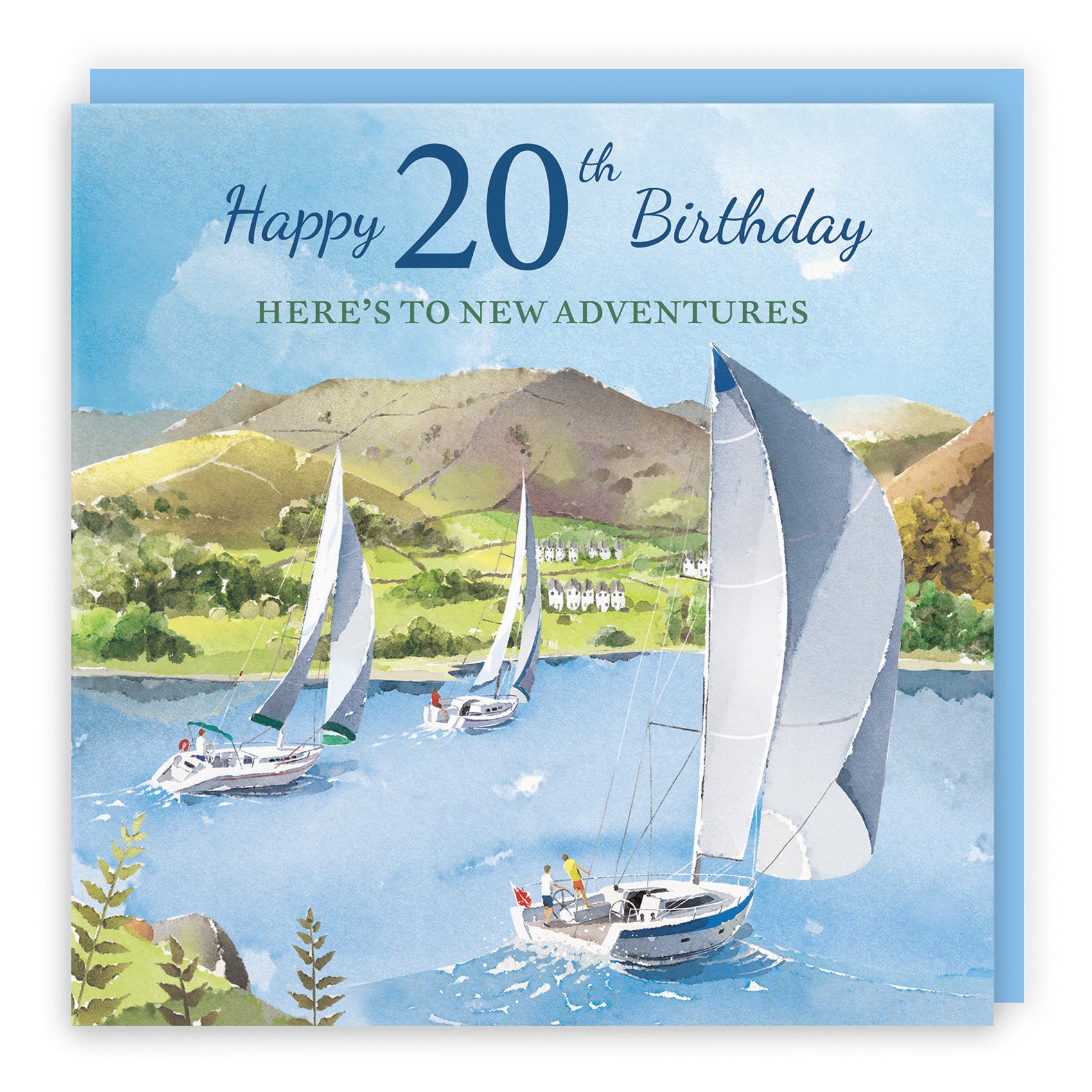 Sailing Boats Birthday Card Milo's Gallery