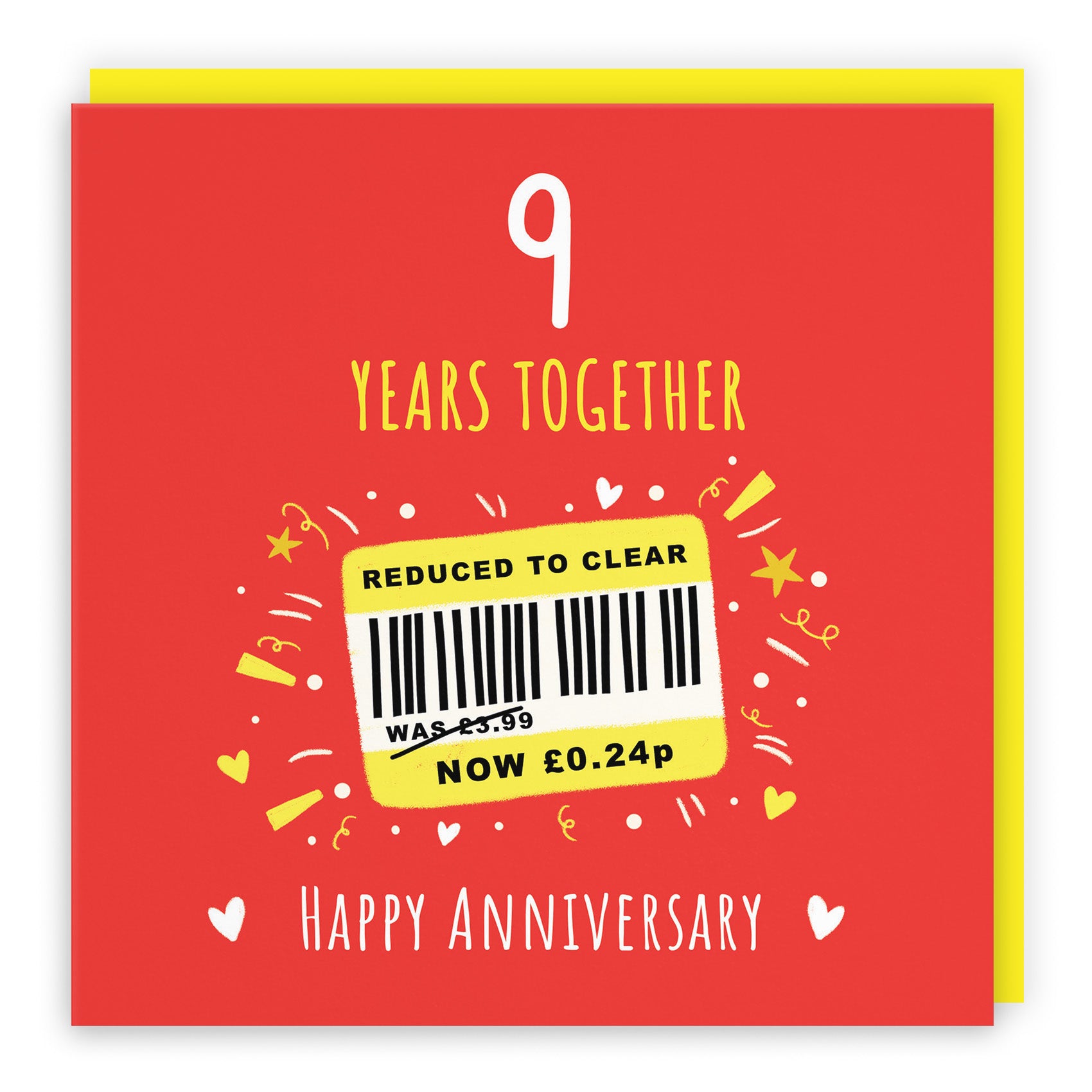Reduced To Clear Anniversary Card Moments