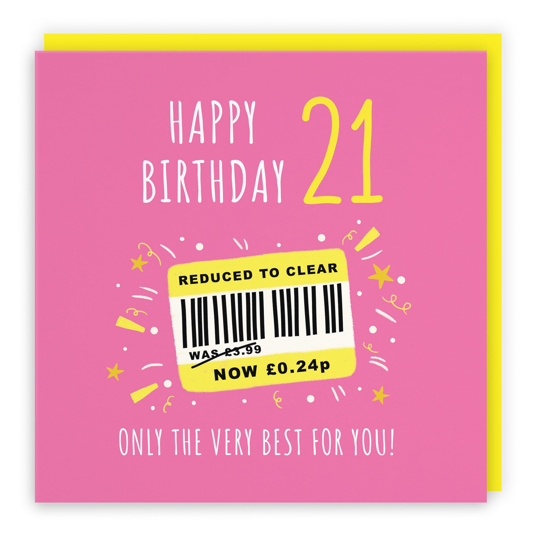 Reduced To Clear Birthday Card Moments