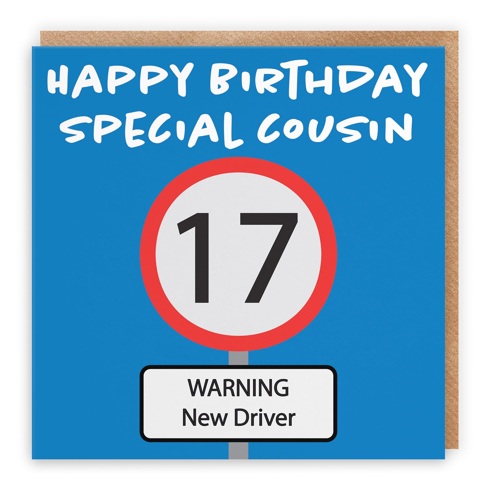 Birthday Card Road Sign
