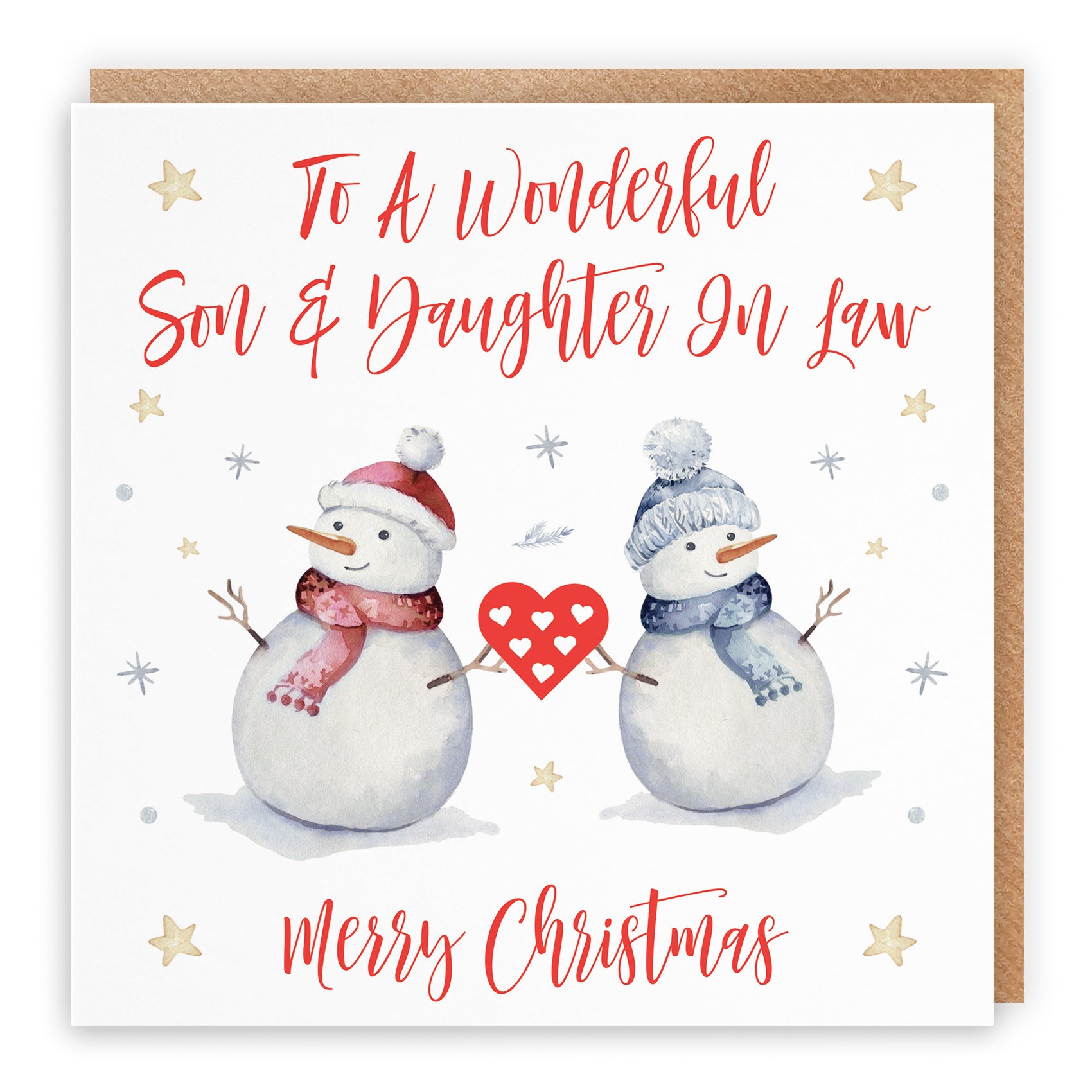 Christmas Card Snowman