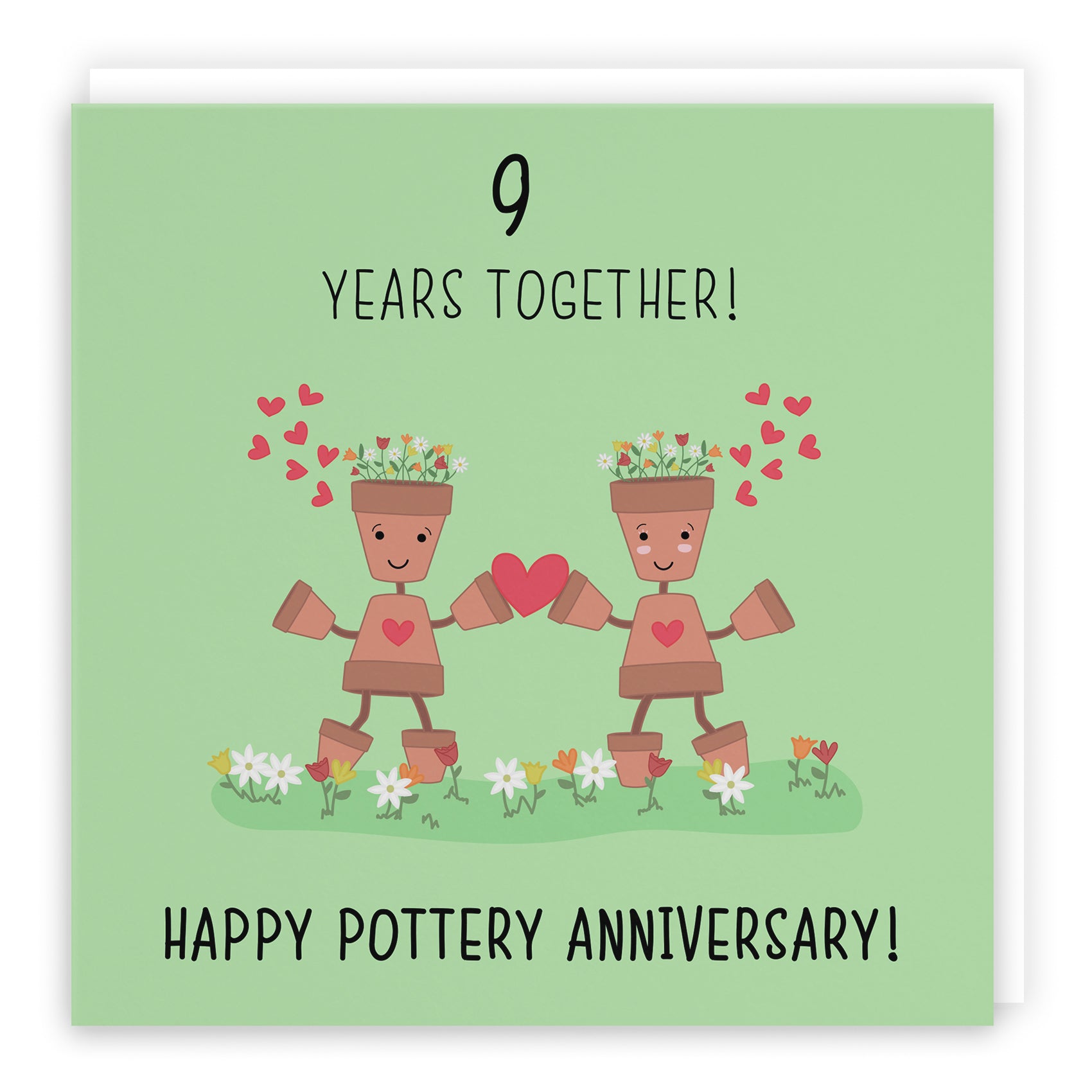 Cute Anniversary Card Iconic