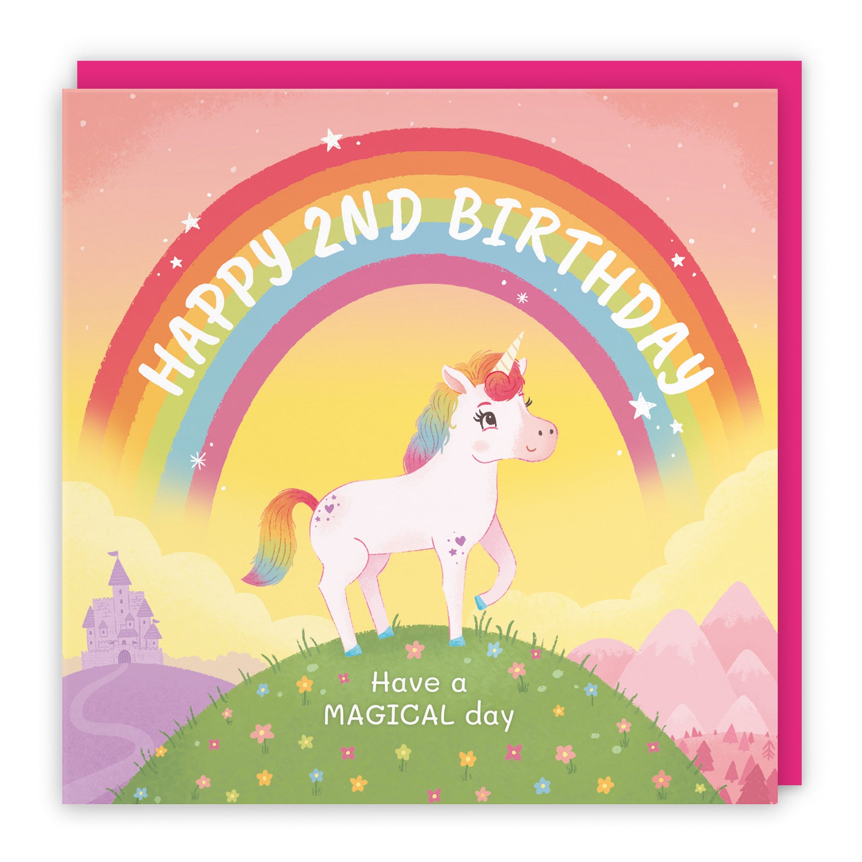 Unicorn Birthday Card Imagination