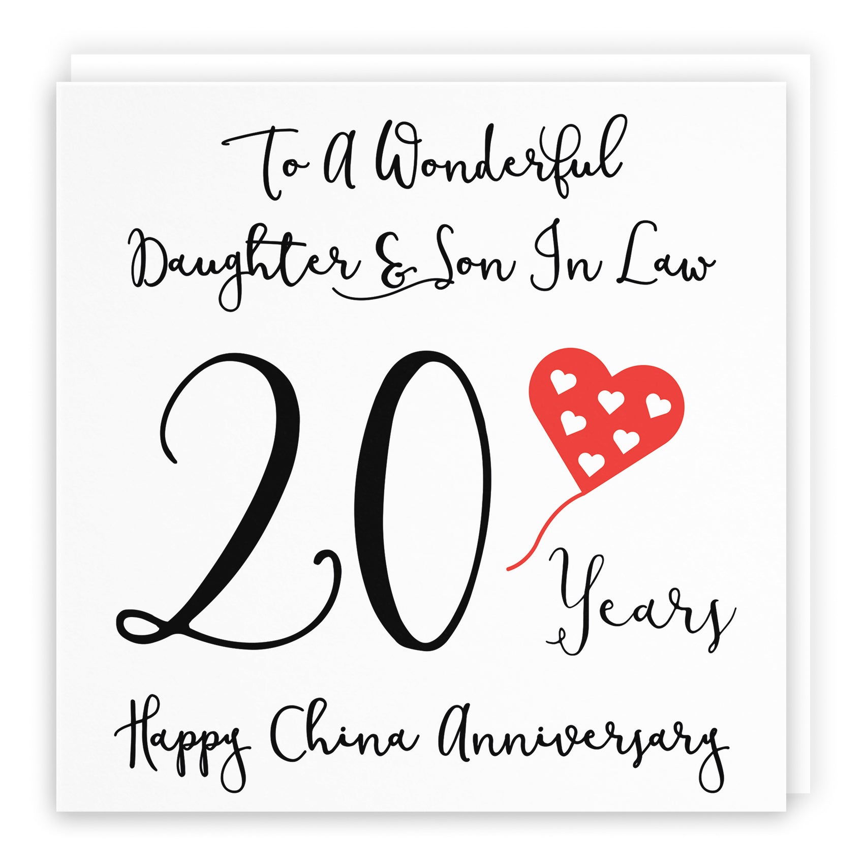 Anniversary Card Love Heart