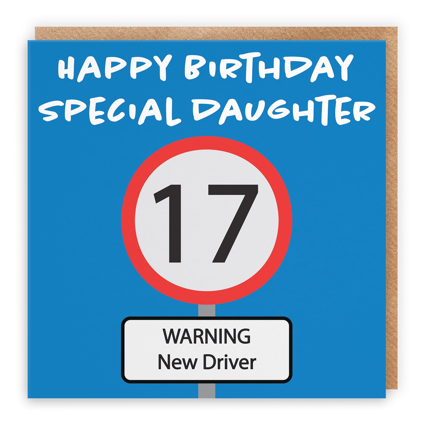 Birthday Card Road Sign