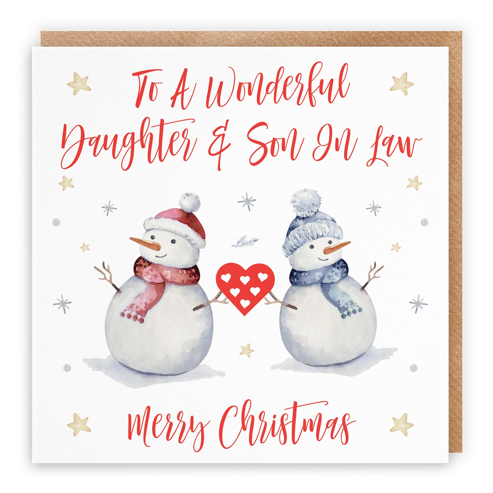 Christmas Card Snowman