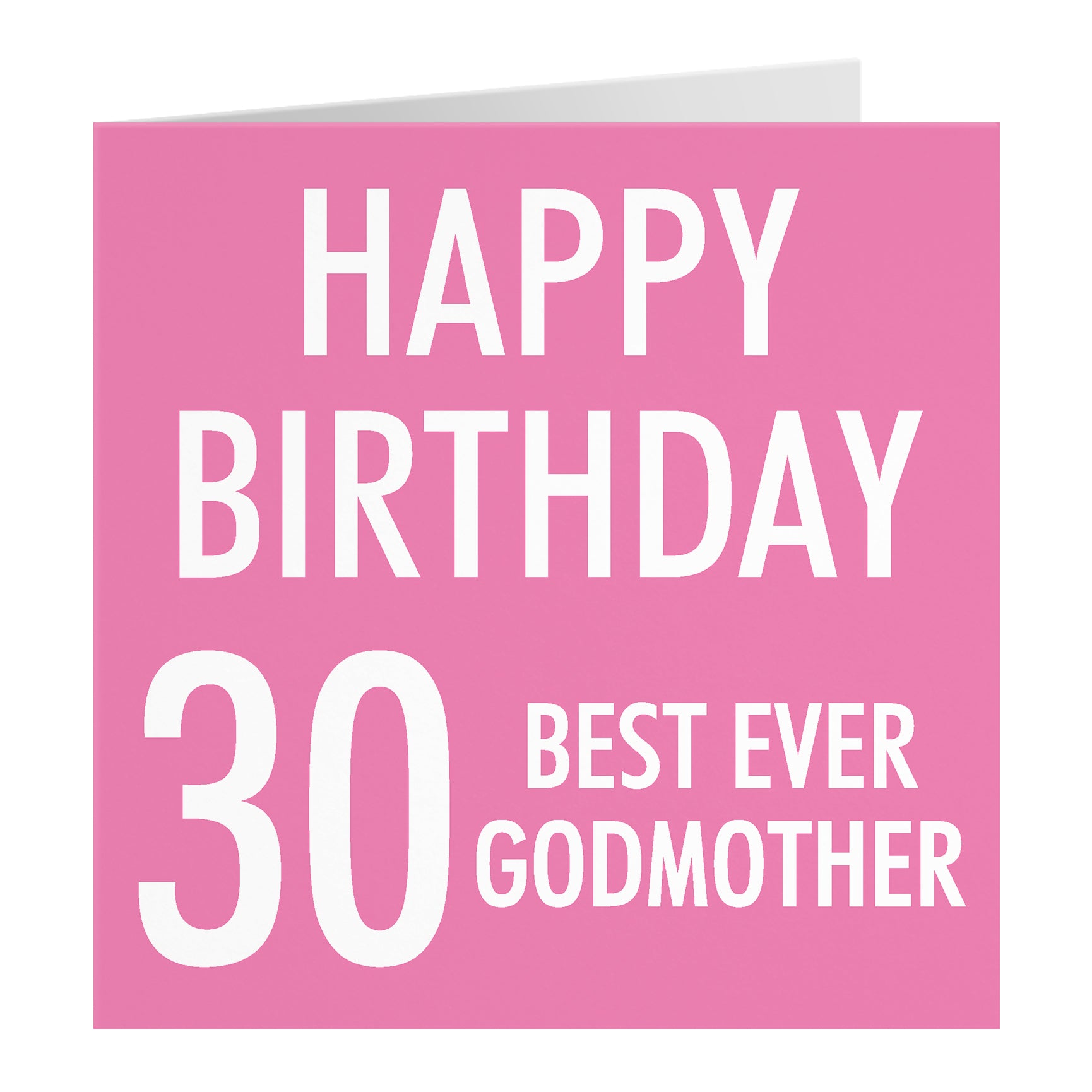 Pink Birthday Card Urban Colour