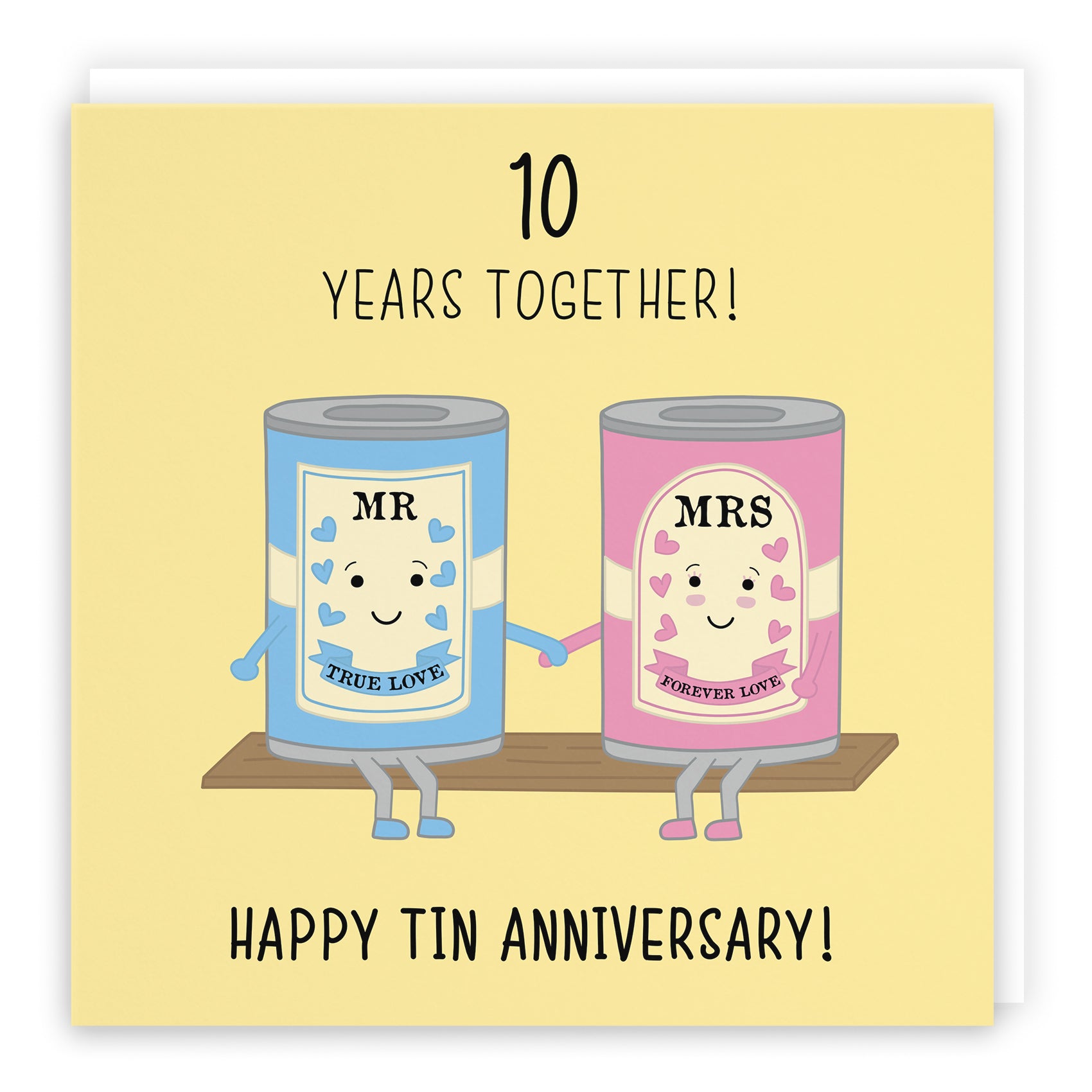 Cute Anniversary Card Iconic