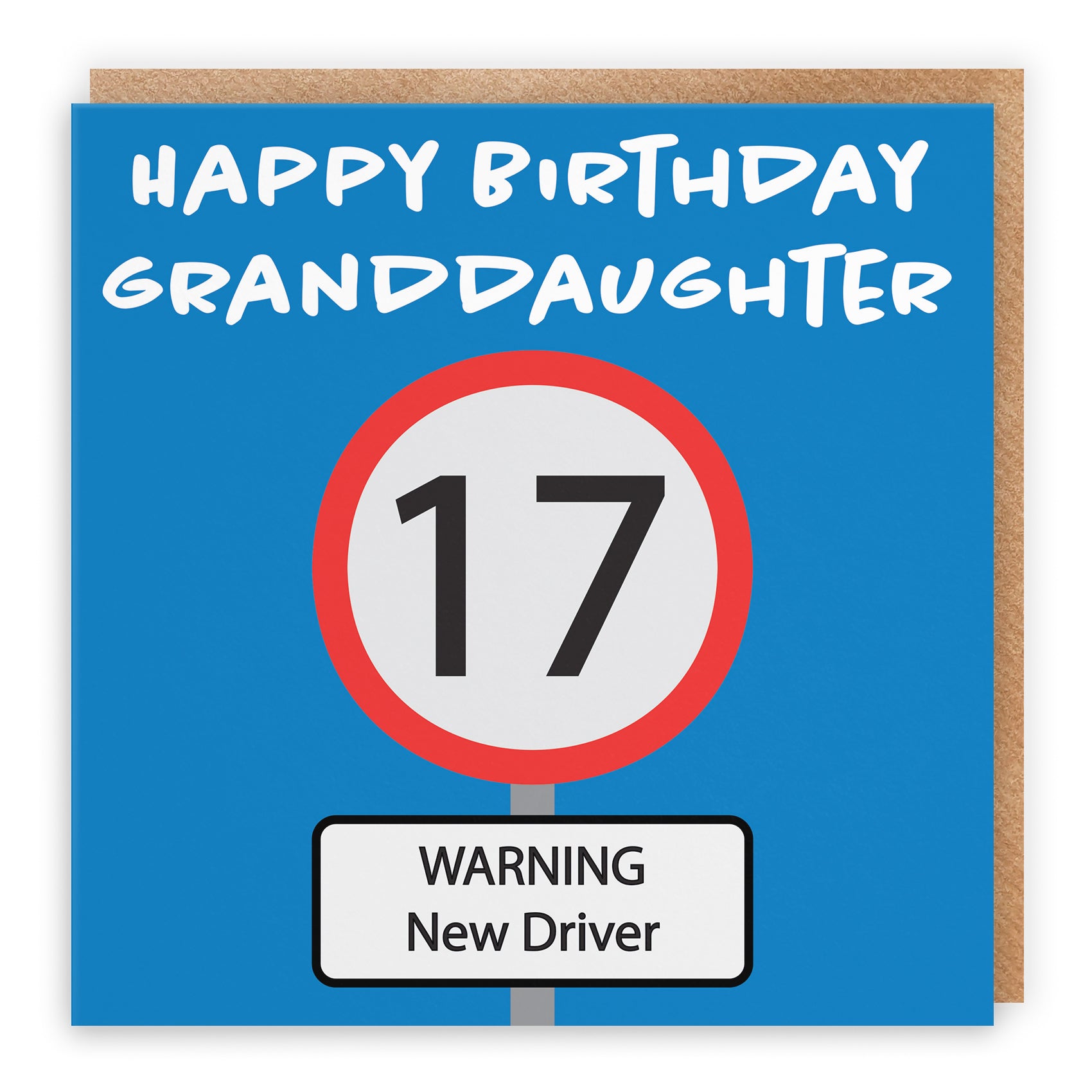 Birthday Card Road Sign