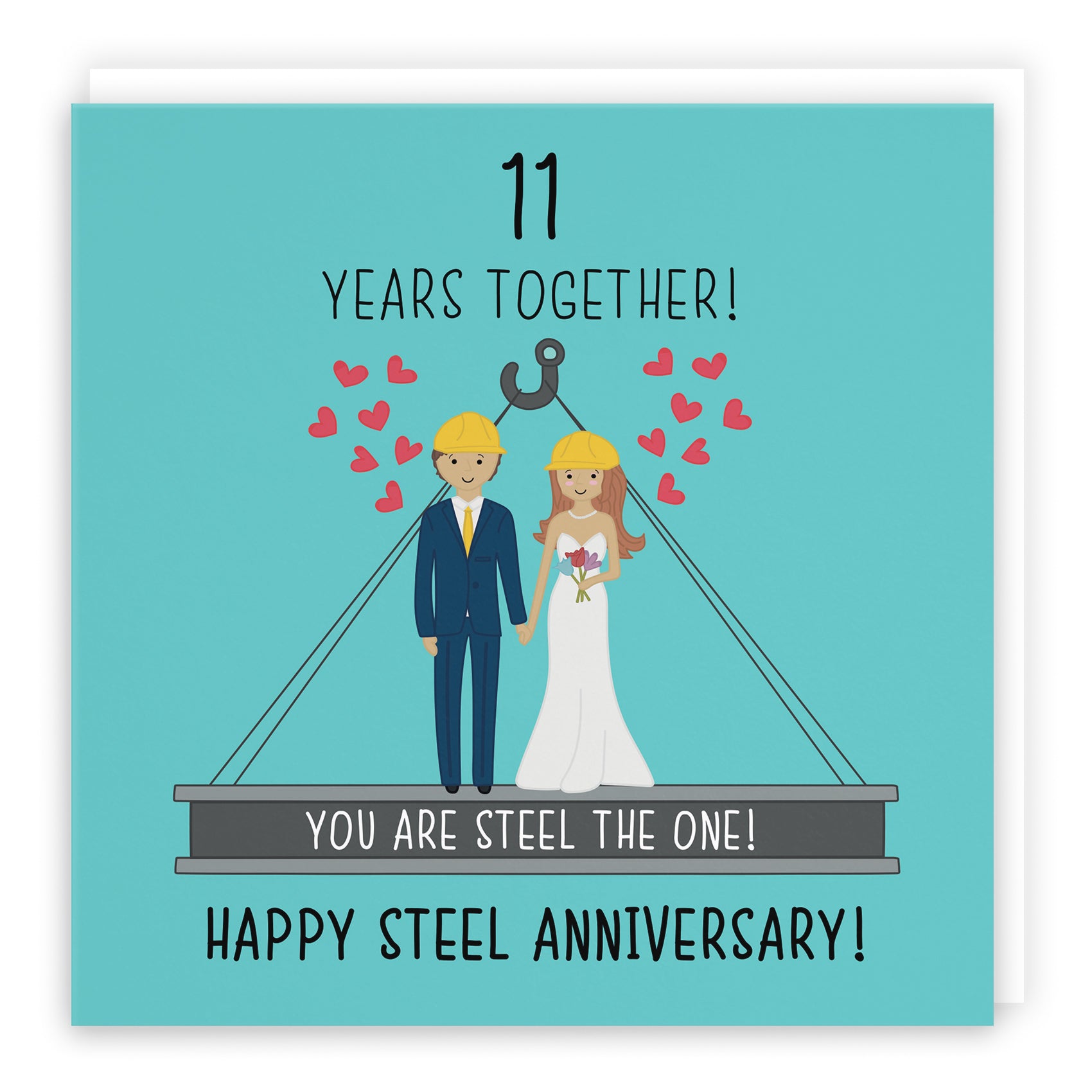 Cute Anniversary Card Iconic